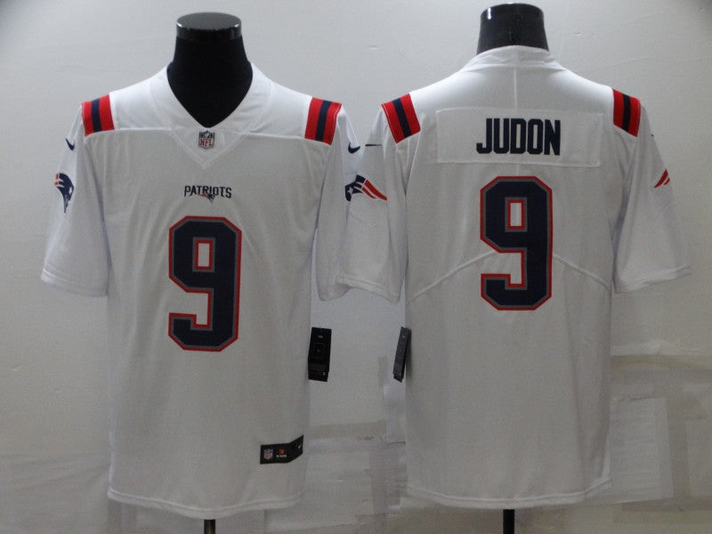Men's New England Patriots Matthew Judon White Game Jersey football jersey product view 1