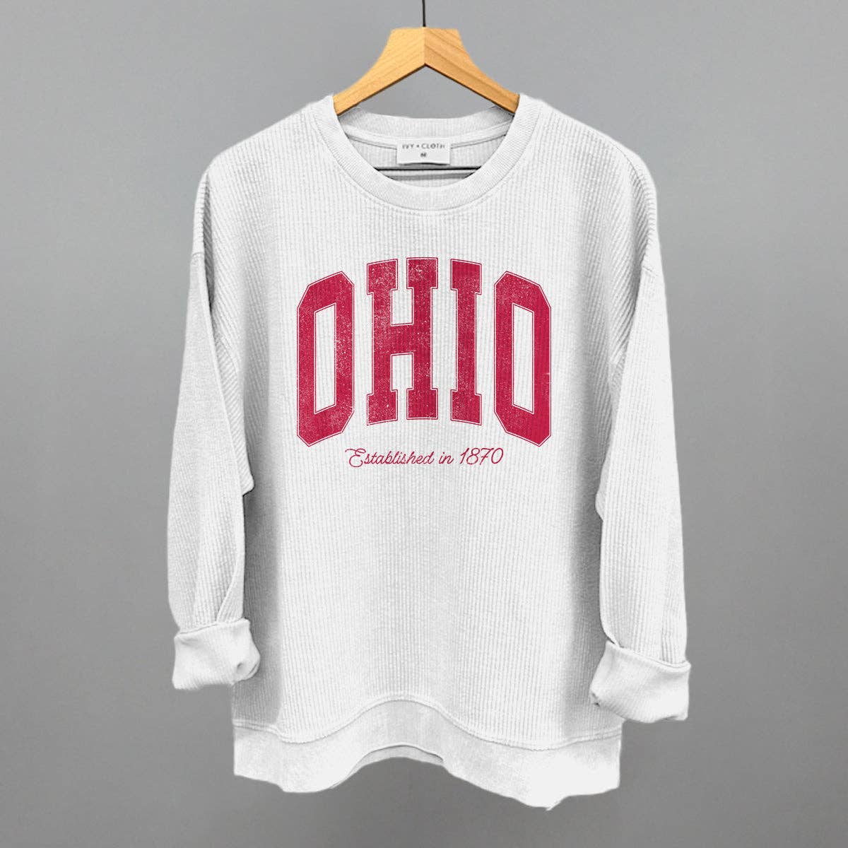 Ohio Varsity Arch Unisex T-shirt, Sweatshirt, Hoodie, Long Sleeve Tee - T-Shirt, Sweatshirt, Hoodie
