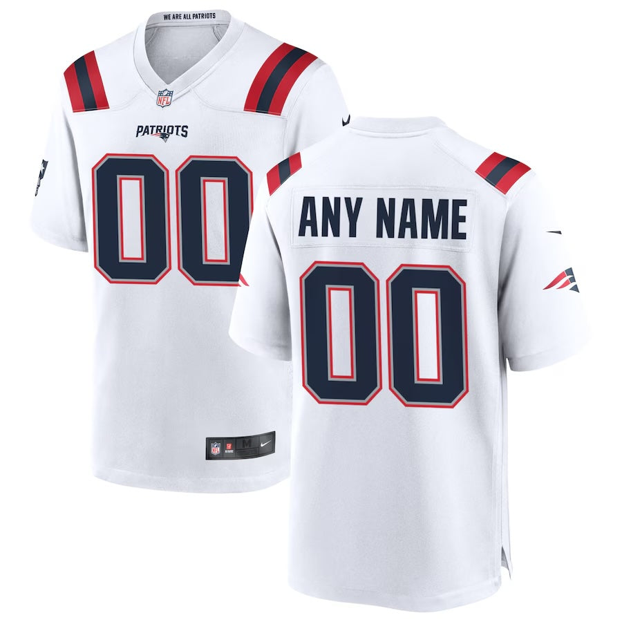 Custom New England Patriots Jersey football jersey product view 1