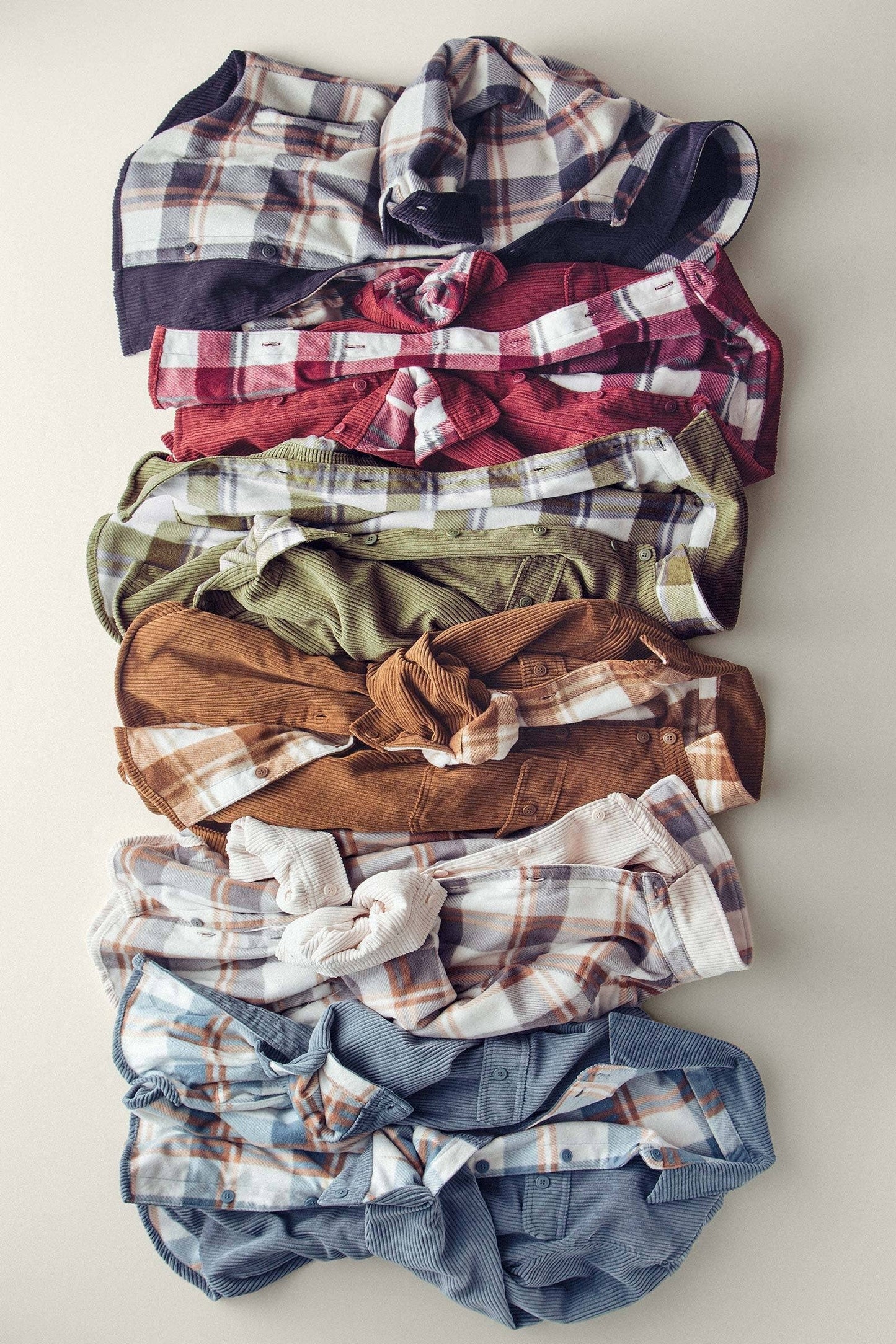 Plaid Lined Corduroy Flannel Shacket Unisex T-shirt, Sweatshirt, Hoodie, Long Sleeve Tee - T-Shirt, Sweatshirt, Hoodie