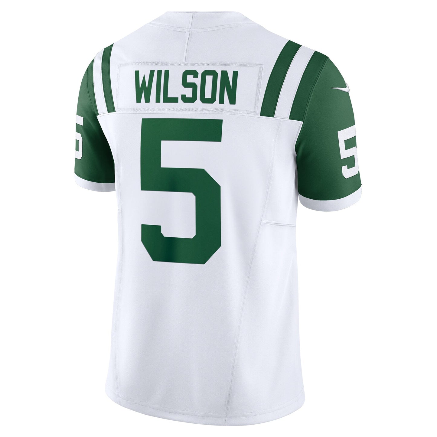Garrett Wilson New York Jets Classic Alternate Vapor F.U.S.E. Limited Jersey - White football jersey product view 3