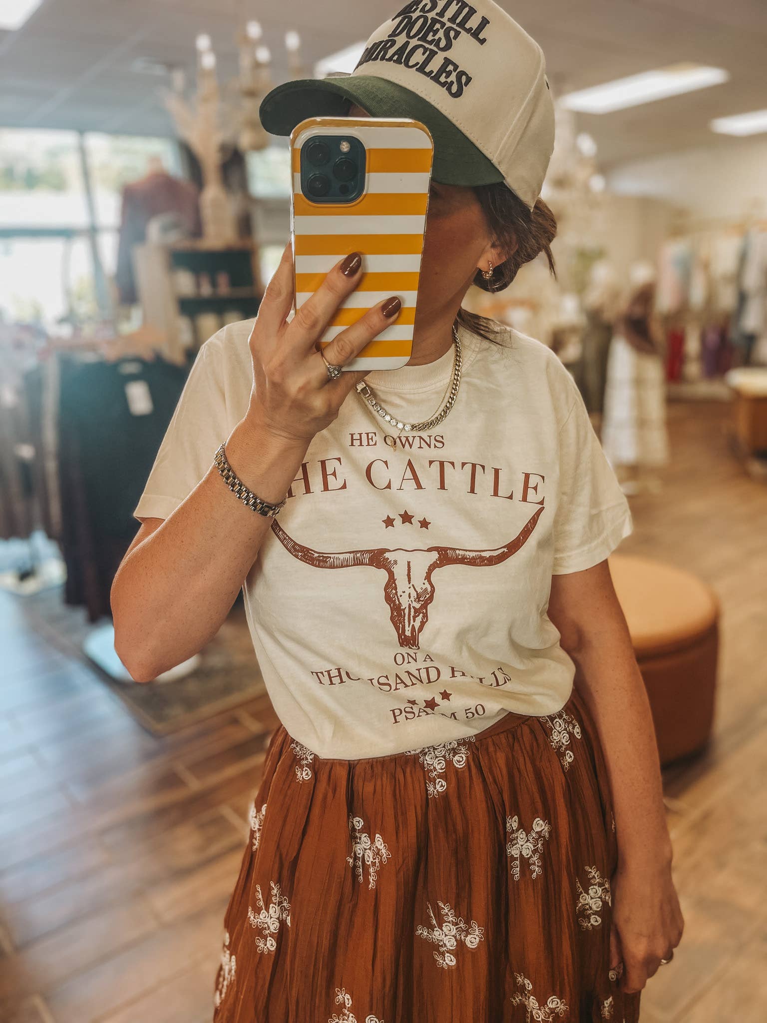 He Owns the Cattle Graphic Tee | Western Shirt | Cattle Tee Unisex T-shirt, Sweatshirt, Hoodie, Long Sleeve Tee - T-Shirt, Sweatshirt, Hoodie