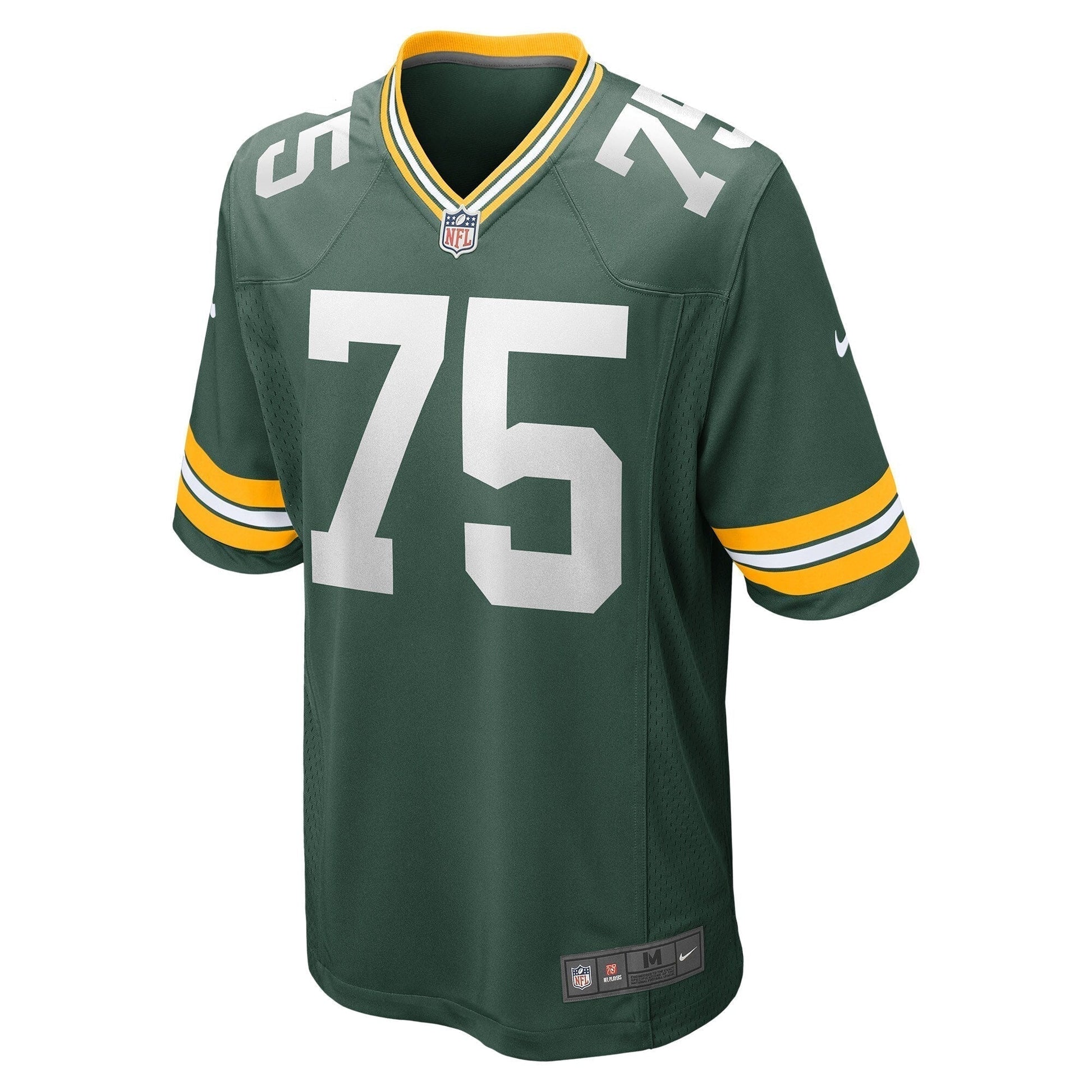 Sean Rhyan Green Bay Packers Game Jersey - Green football jersey product view 2
