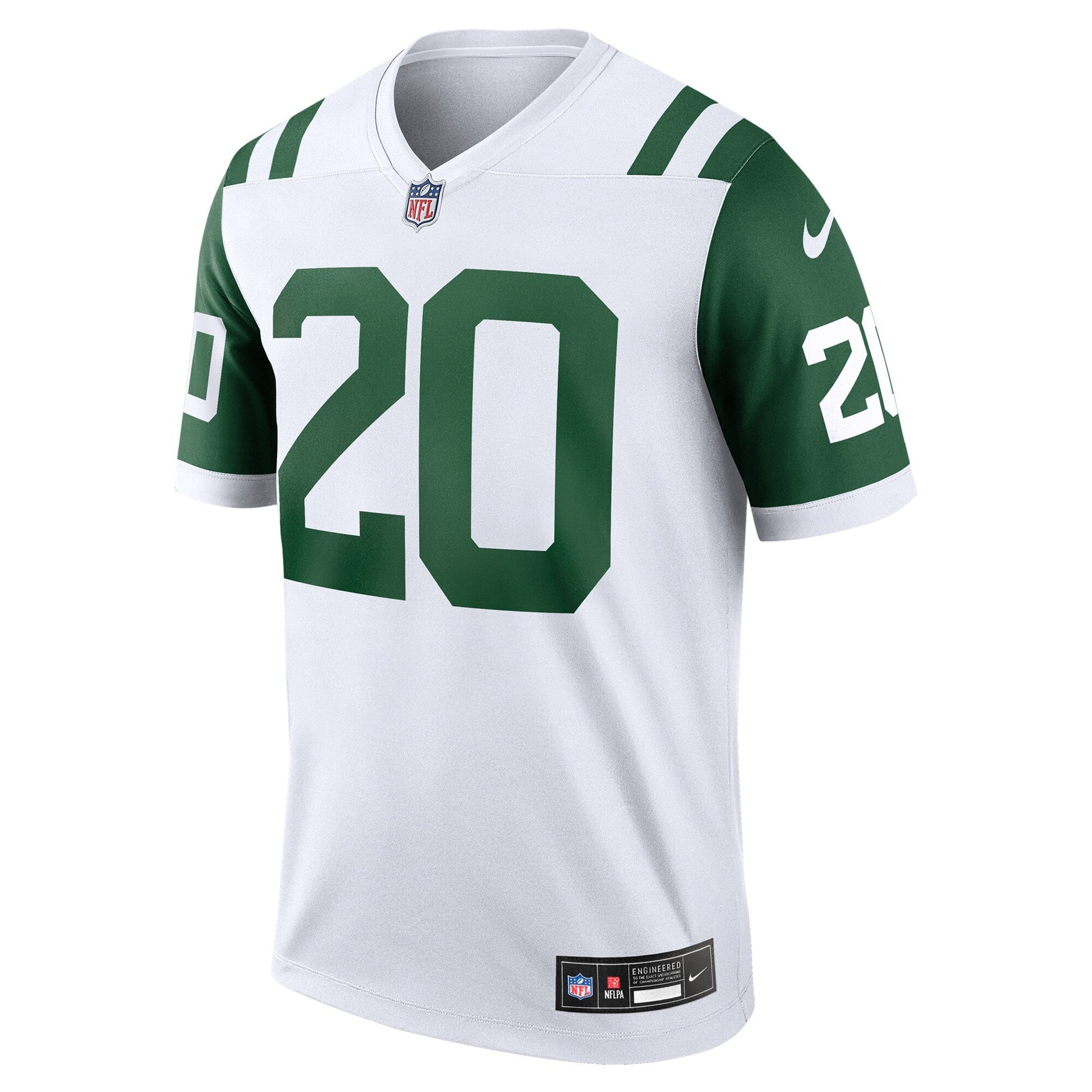 Breece Hall New York Jets Classic Alternate Legend Jersey - White football jersey product view 2