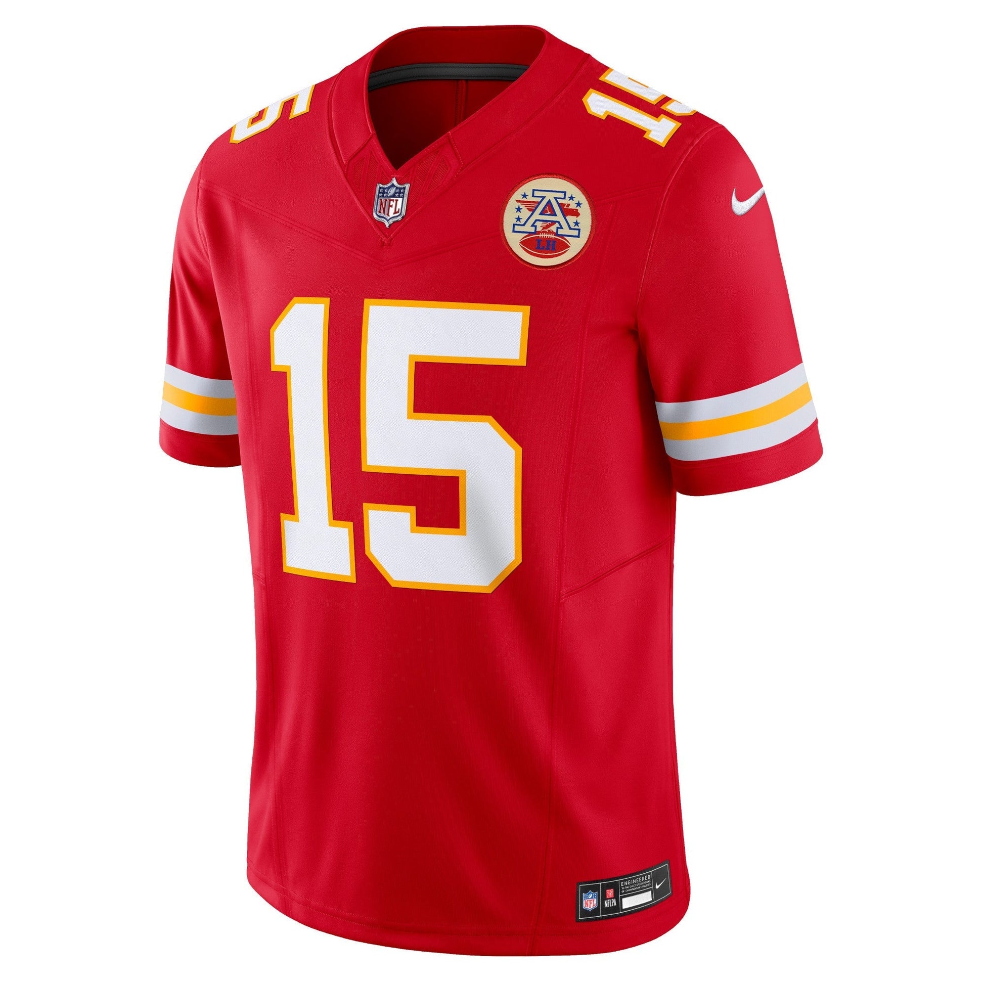 Kansas City Chiefs Patrick Mahomes Red Vapor F.U.S.E. Limited Jersey football jersey product view 2