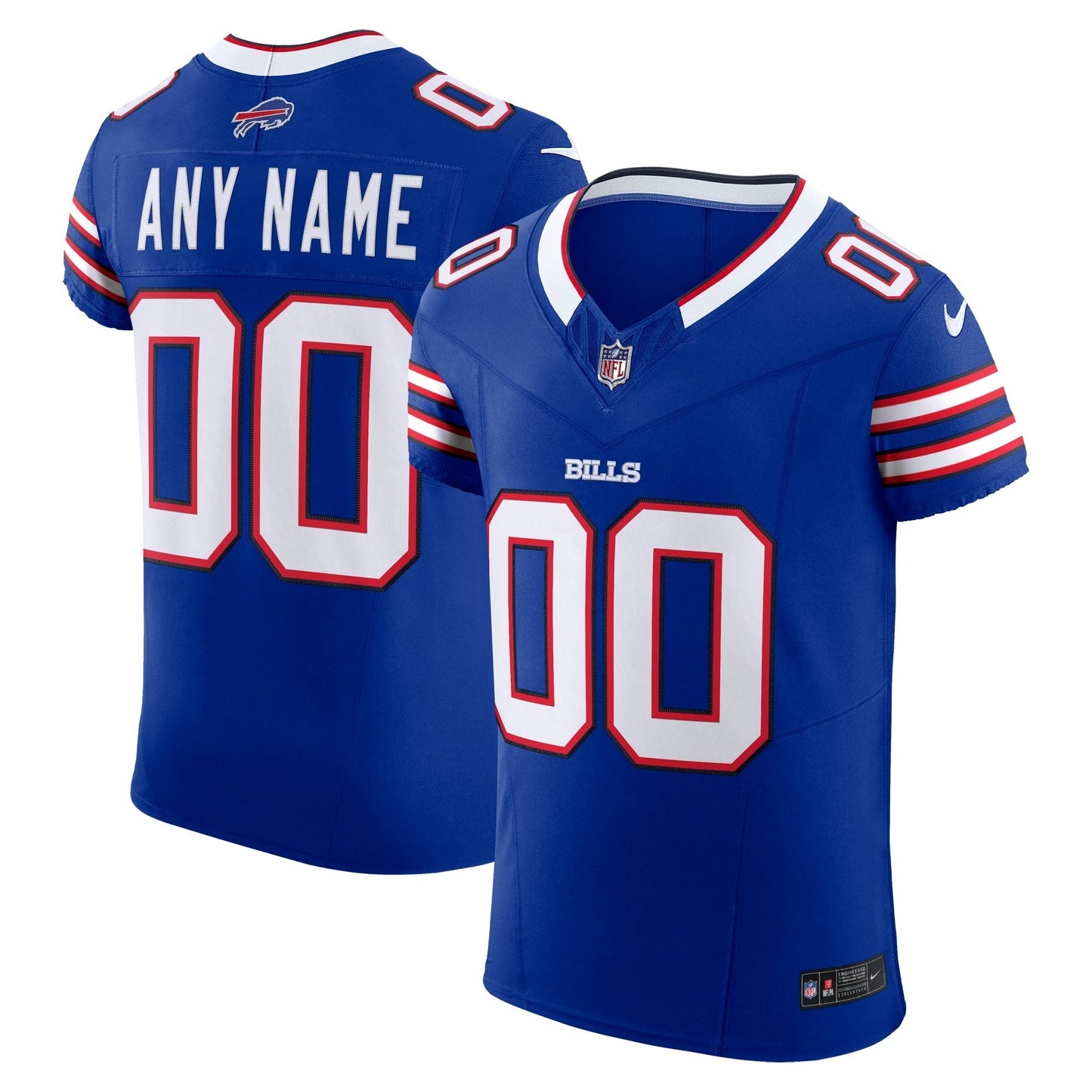 Buffalo Bills Royal Vapor F.U.S.E. Elite Custom Jersey football jersey product view 1