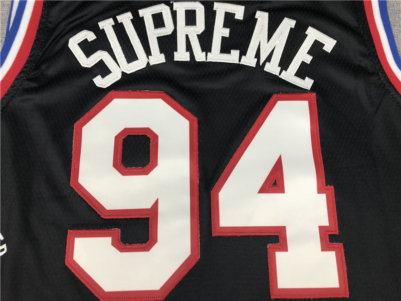 Supreme co-branded No. 94 jersey (black) sports jersey product view 3