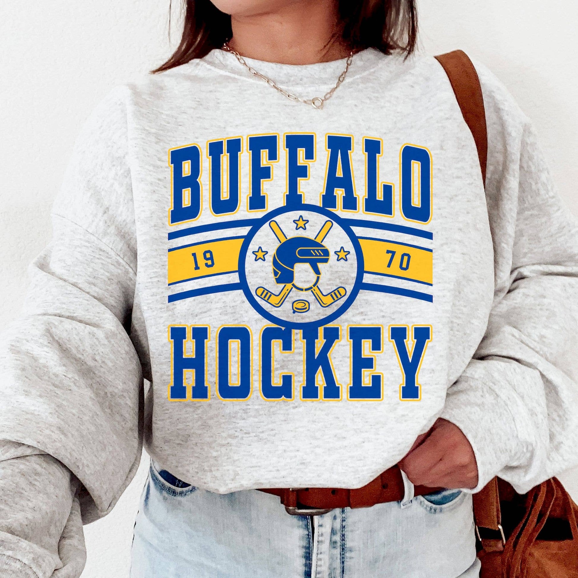 Retro Buffalo Sabres Hockey Fan Sweat Sweatshirt - Vintage S Unisex T-shirt, Sweatshirt, Hoodie, Long Sleeve Tee - T-Shirt, Sweatshirt, Hoodie