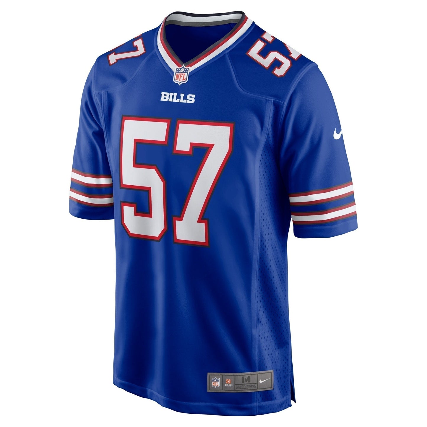 A.J. Epenesa Buffalo Bills Game Jersey - Royal football jersey product view 2