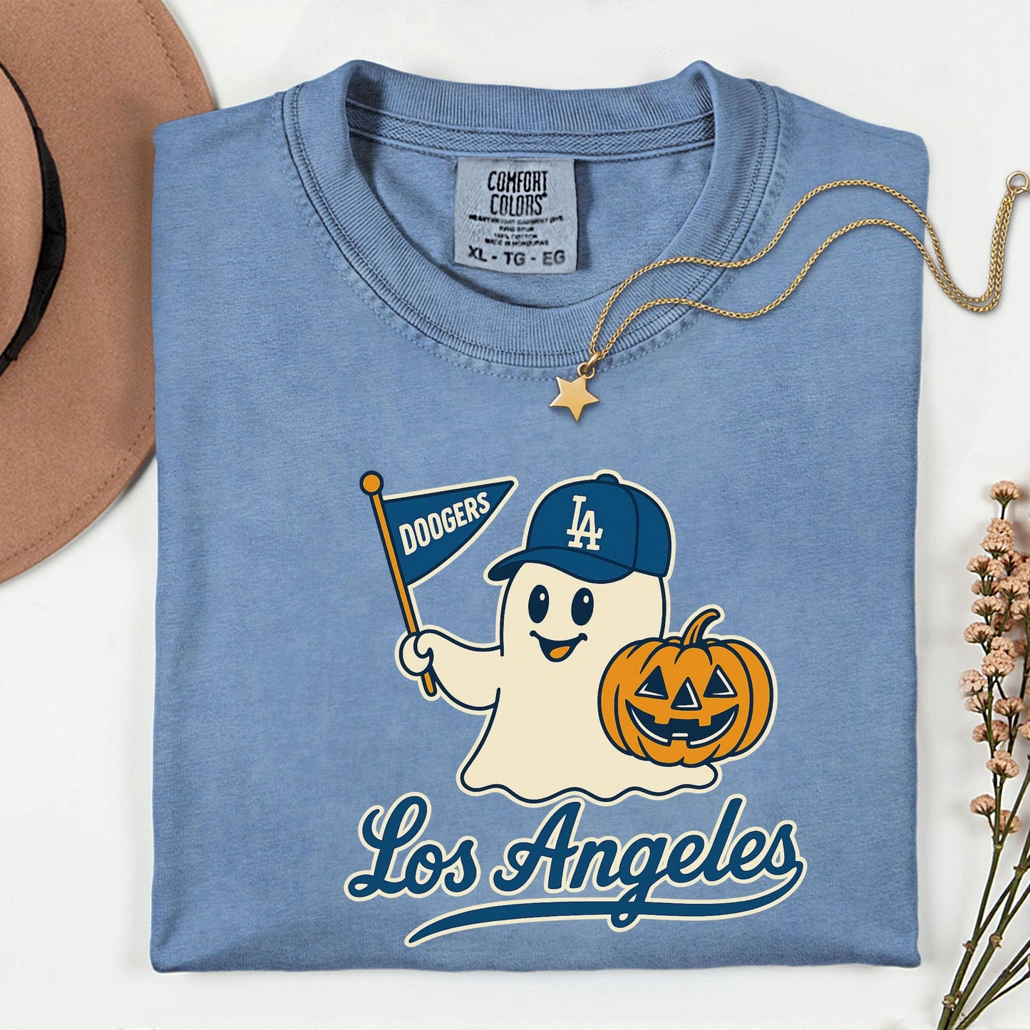 Los Angeles Dodgers Halloween Ghost Shirt Unisex T-shirt, Sweatshirt, Hoodie, Long Sleeve Tee - T-Shirt, Sweatshirt, Hoodie