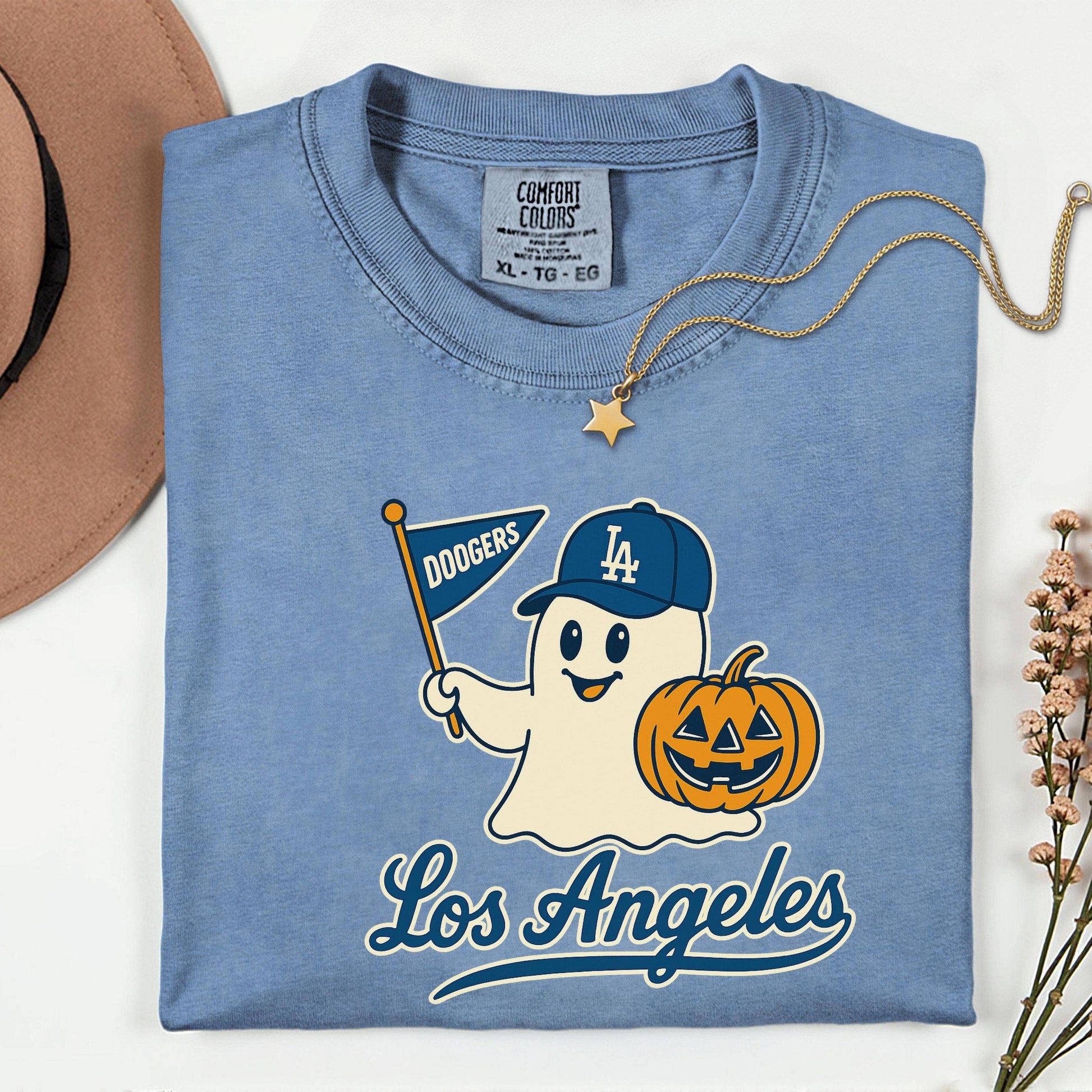 Los Angeles Dodgers Halloween Ghost Shirt Unisex T-shirt, Sweatshirt, Hoodie, Long Sleeve Tee - T-Shirt, Sweatshirt, Hoodie