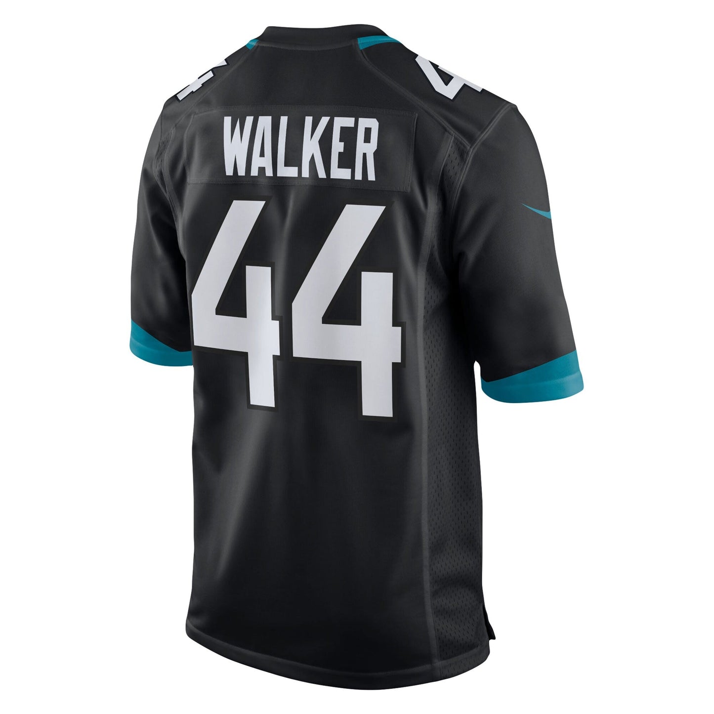 Travon Walker Jacksonville Jaguars Game Jersey - Black football jersey product view 3