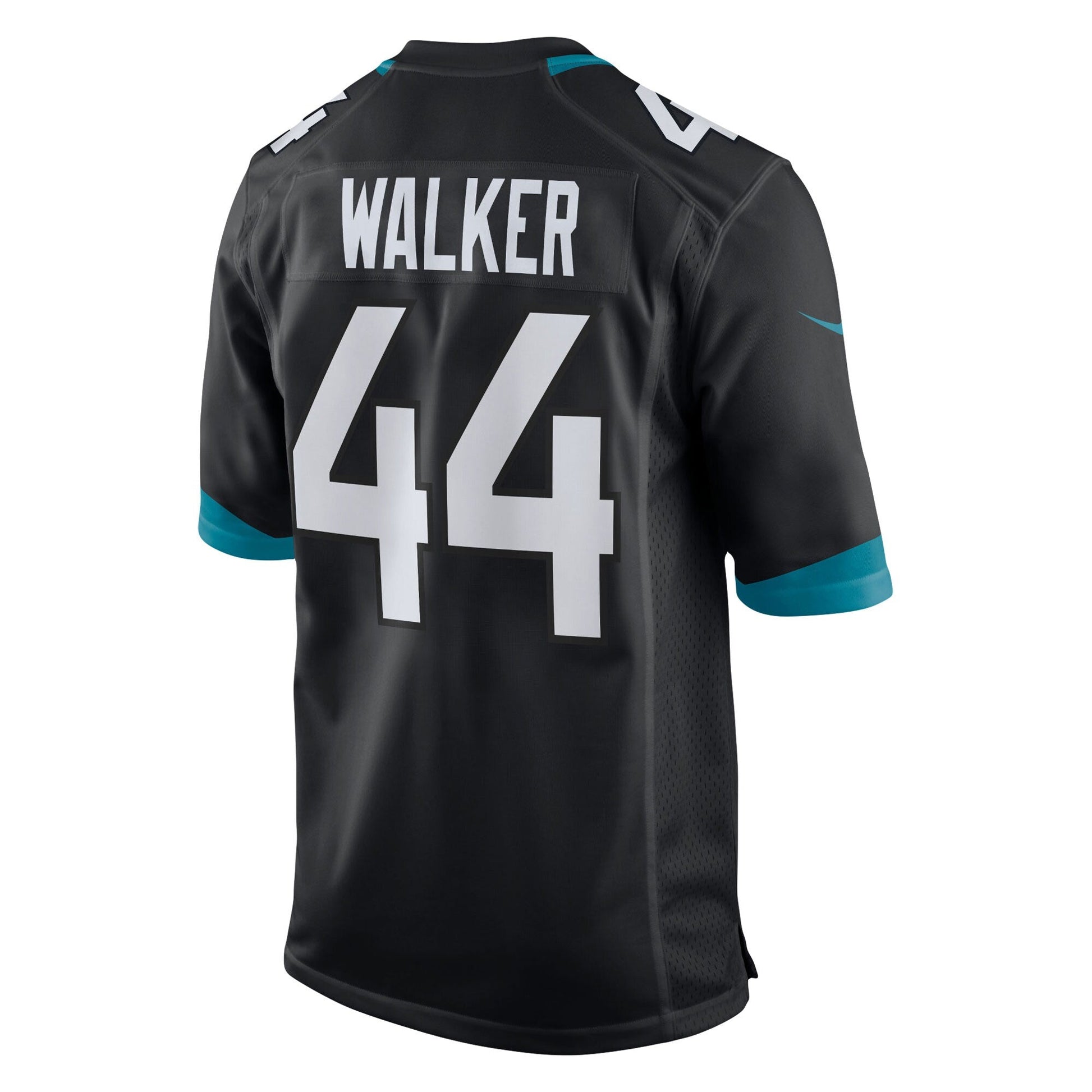 Travon Walker Jacksonville Jaguars Game Jersey - Black football jersey product view 3