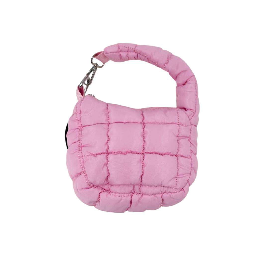 GZ-1492 Puffer Quilted Mini Purse Pink Unisex T-shirt, Sweatshirt, Hoodie, Long Sleeve Tee - T-Shirt, Sweatshirt, Hoodie
