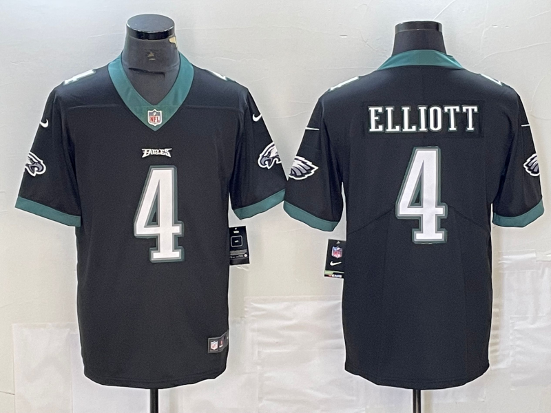 Men's Philadelphia Eagles Jake Elliott Black Game Jersey football jersey product view 1