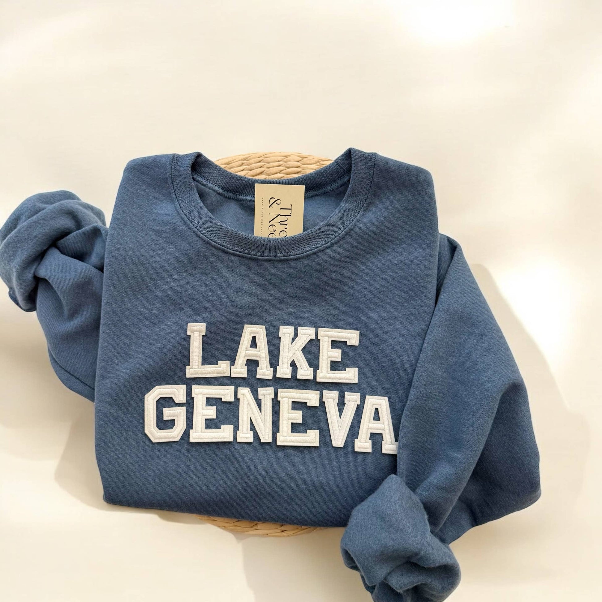 Lake Geneva Wisconsin Sweatshirt Unisex T-shirt, Sweatshirt, Hoodie, Long Sleeve Tee - T-Shirt, Sweatshirt, Hoodie