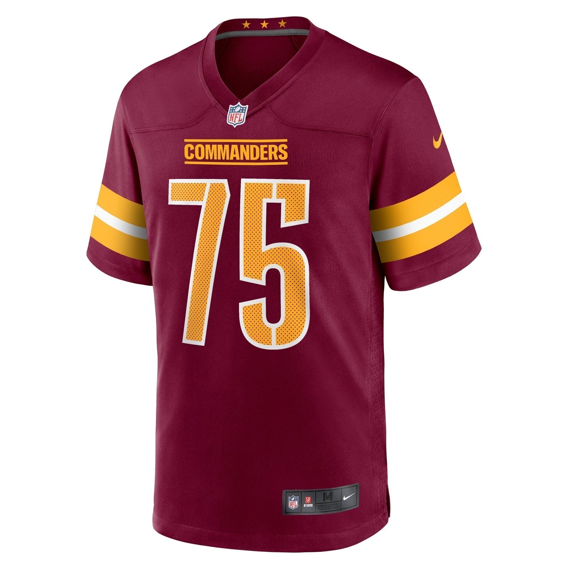 Chris Paul Washington Commanders Game Jersey - Burgundy football jersey product view 2