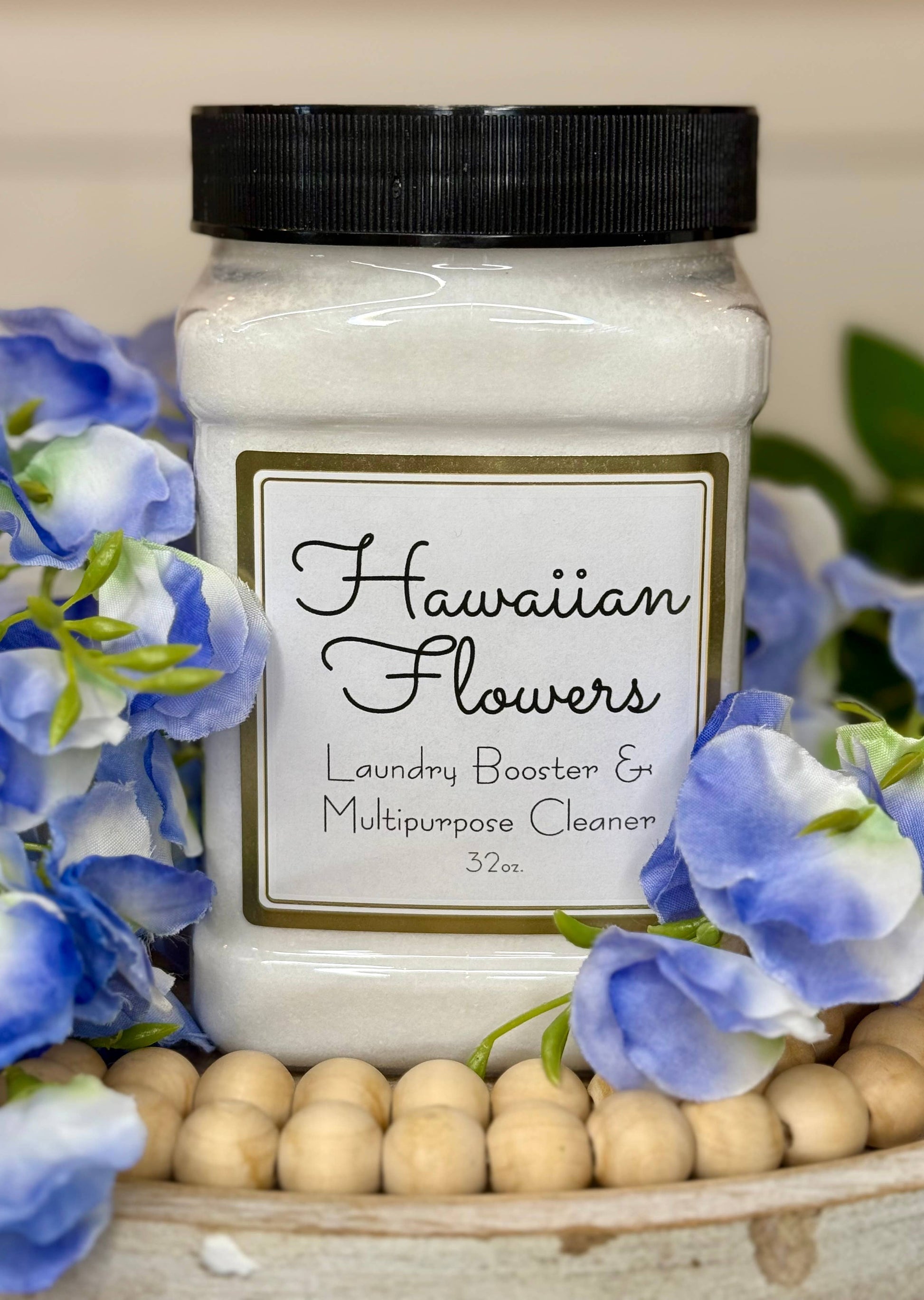 Hawaiian Flowers Laundry Booster & Multipurpose Cleaner Unisex T-shirt, Sweatshirt, Hoodie, Long Sleeve Tee - T-Shirt, Sweatshirt, Hoodie