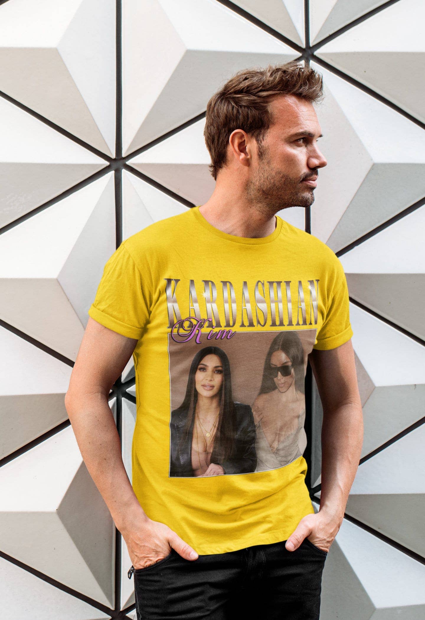 Kim Kardashian Vintage Unisex Vintage  T-Shirt Unisex T-shirt, Sweatshirt, Hoodie, Long Sleeve Tee - T-Shirt, Sweatshirt, Hoodie