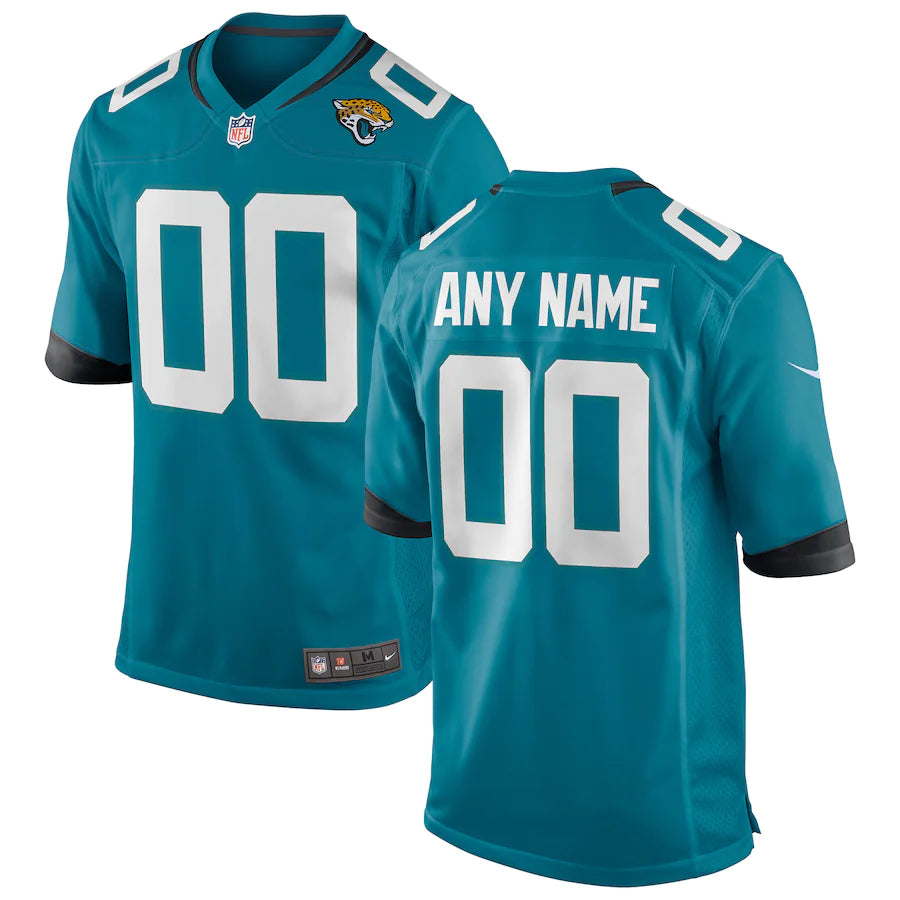 Custom Jacksonville Jaguars Jersey football jersey product view 1