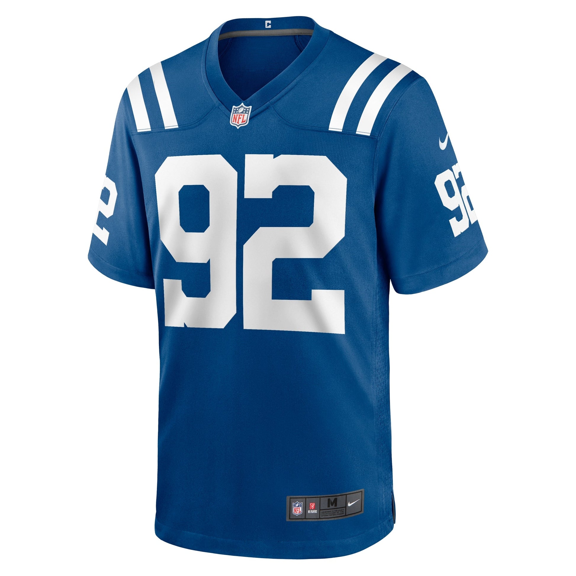 Jacob Martin Indianapolis Colts Team Game Jersey - Royal football jersey product view 2