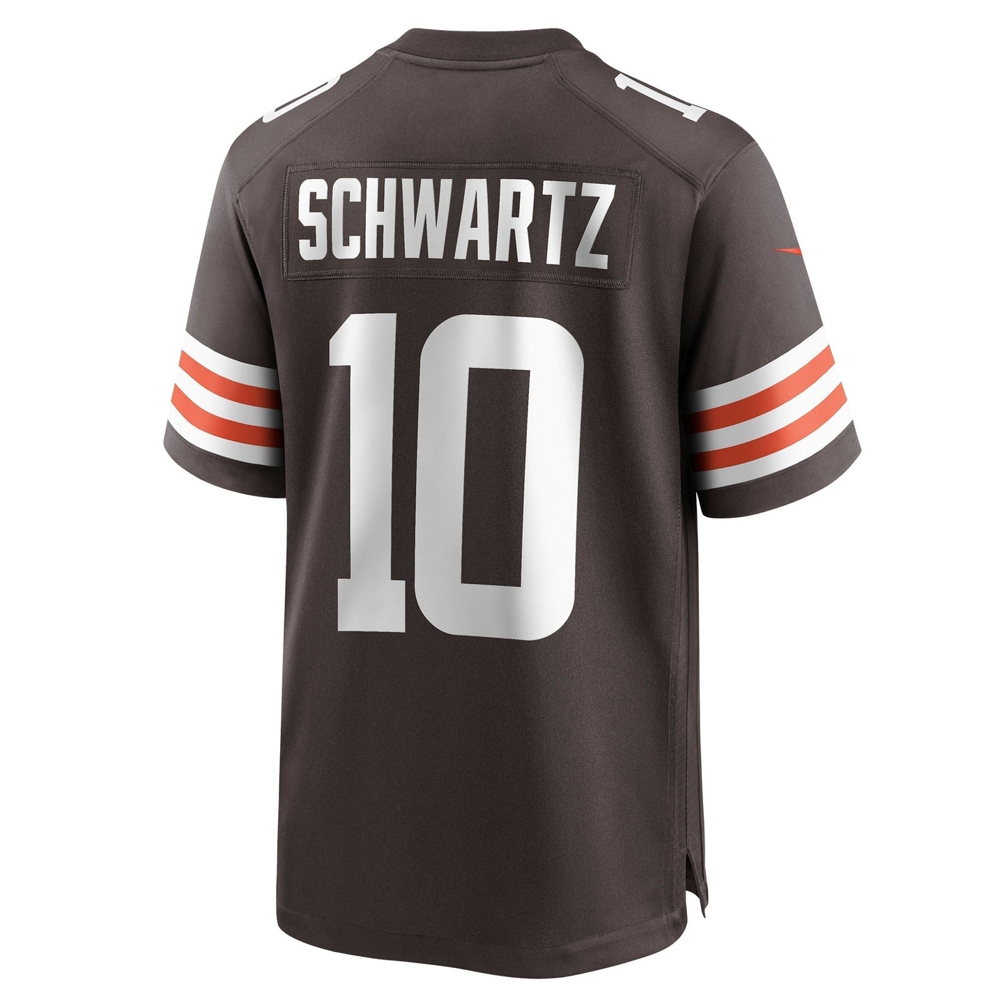 Anthony Schwartz Cleveland Browns Game Jersey - Brown football jersey product view 3