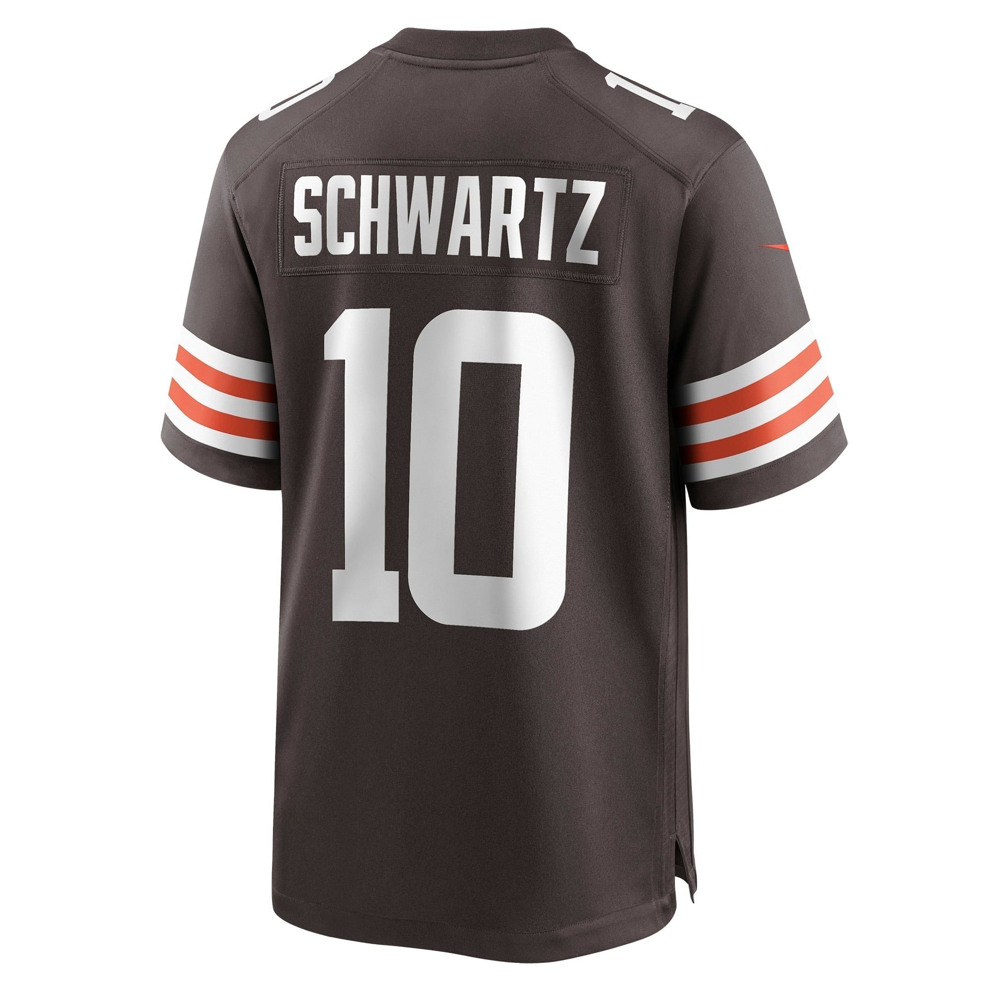 Anthony Schwartz Cleveland Browns Game Jersey - Brown football jersey product view 3