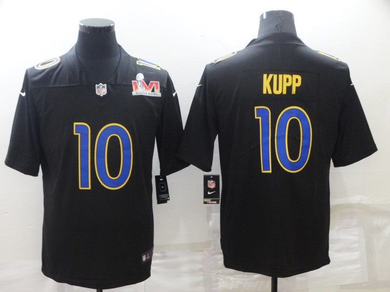 Men's Los Angeles Rams Cooper Kupp Black Game Jersey football jersey product view 1