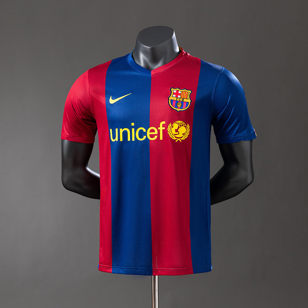 Barcelona 06/07 Home Player Version Retro Jersey sports jersey product view 1
