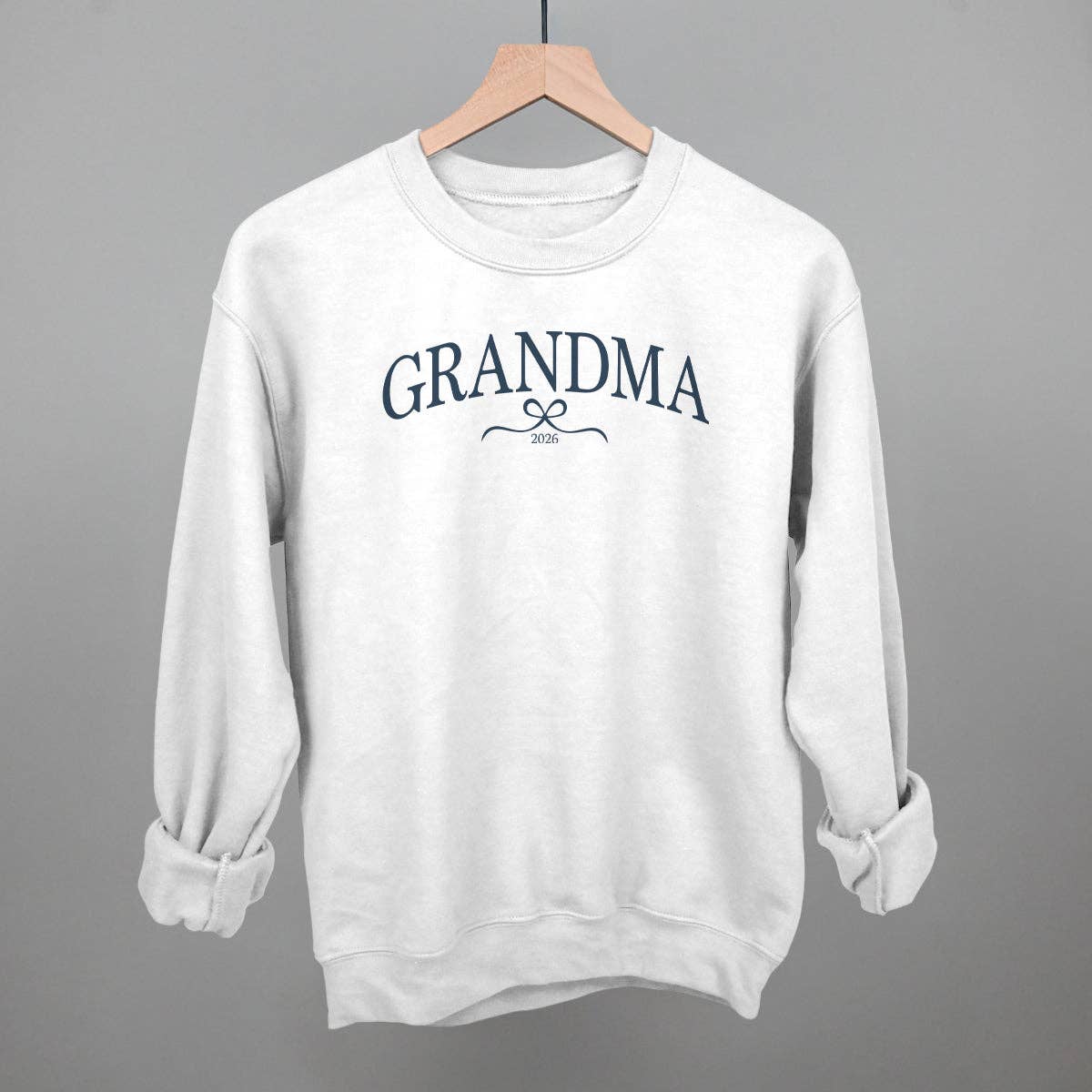 Grandma 2026 Bow Unisex T-shirt, Sweatshirt, Hoodie, Long Sleeve Tee - T-Shirt, Sweatshirt, Hoodie