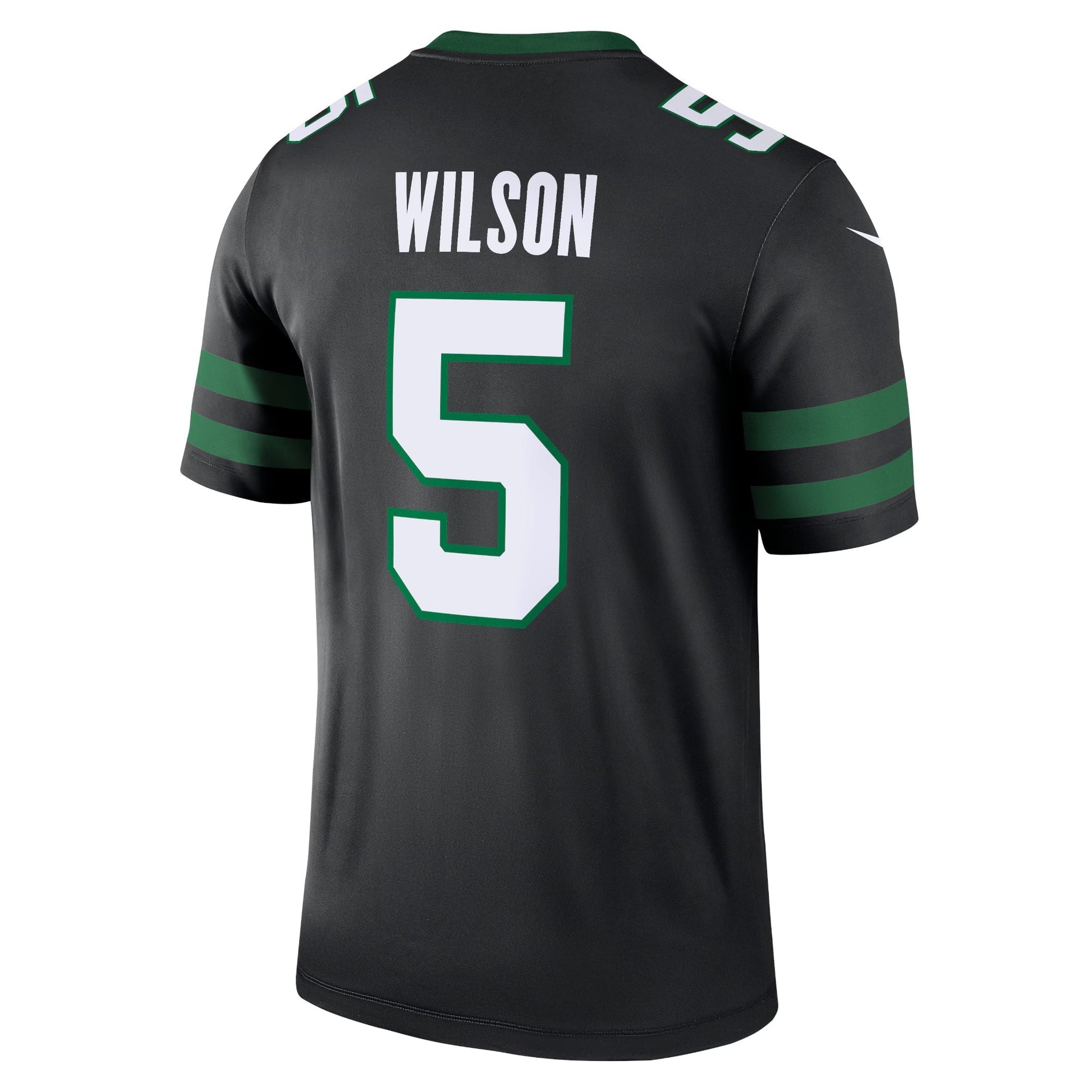 New York Jets Garrett Wilson Black Legend Player Performance Top football jersey product view 1