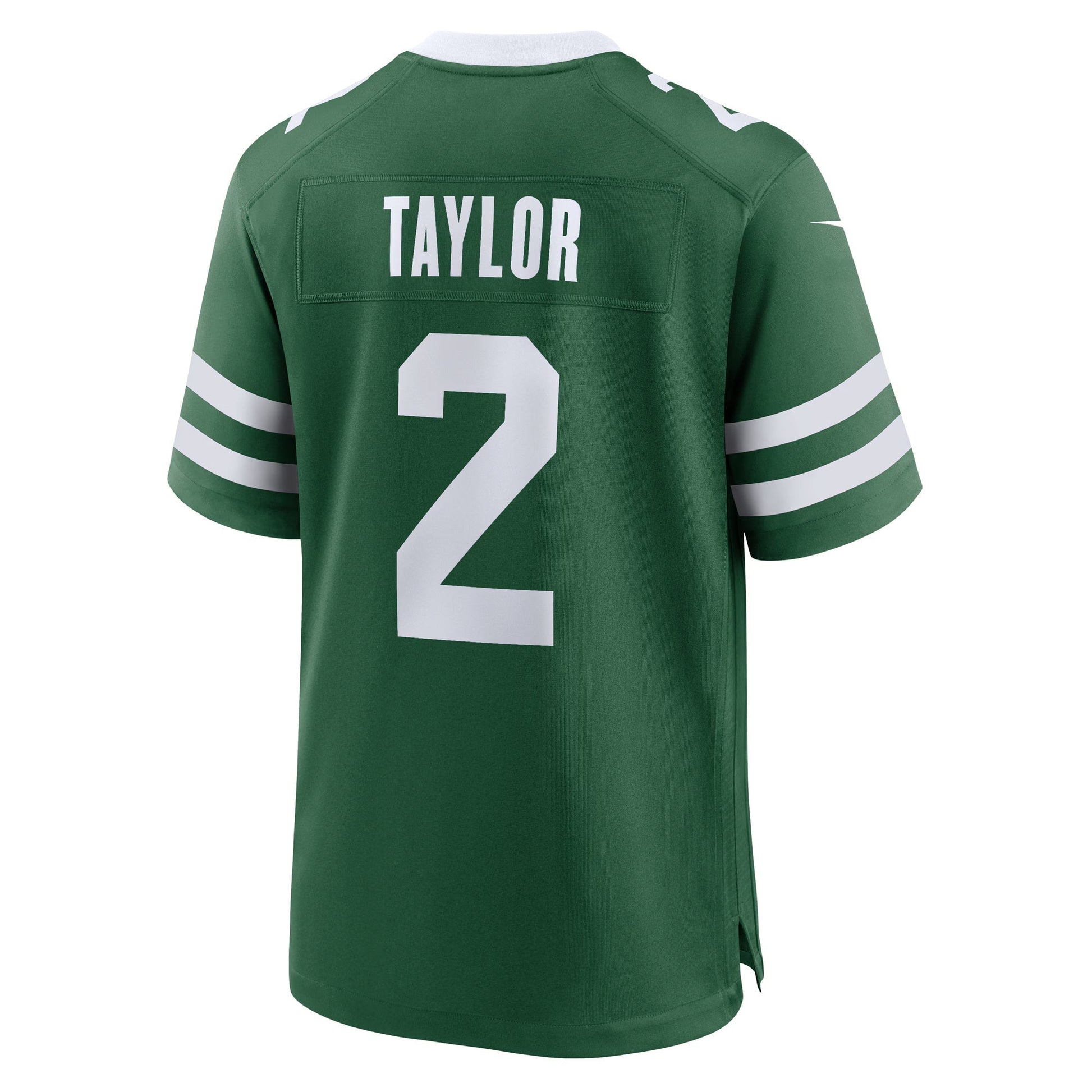 New York Jets Tyrod Taylor Legacy Green Team Game Jersey football jersey product view 2