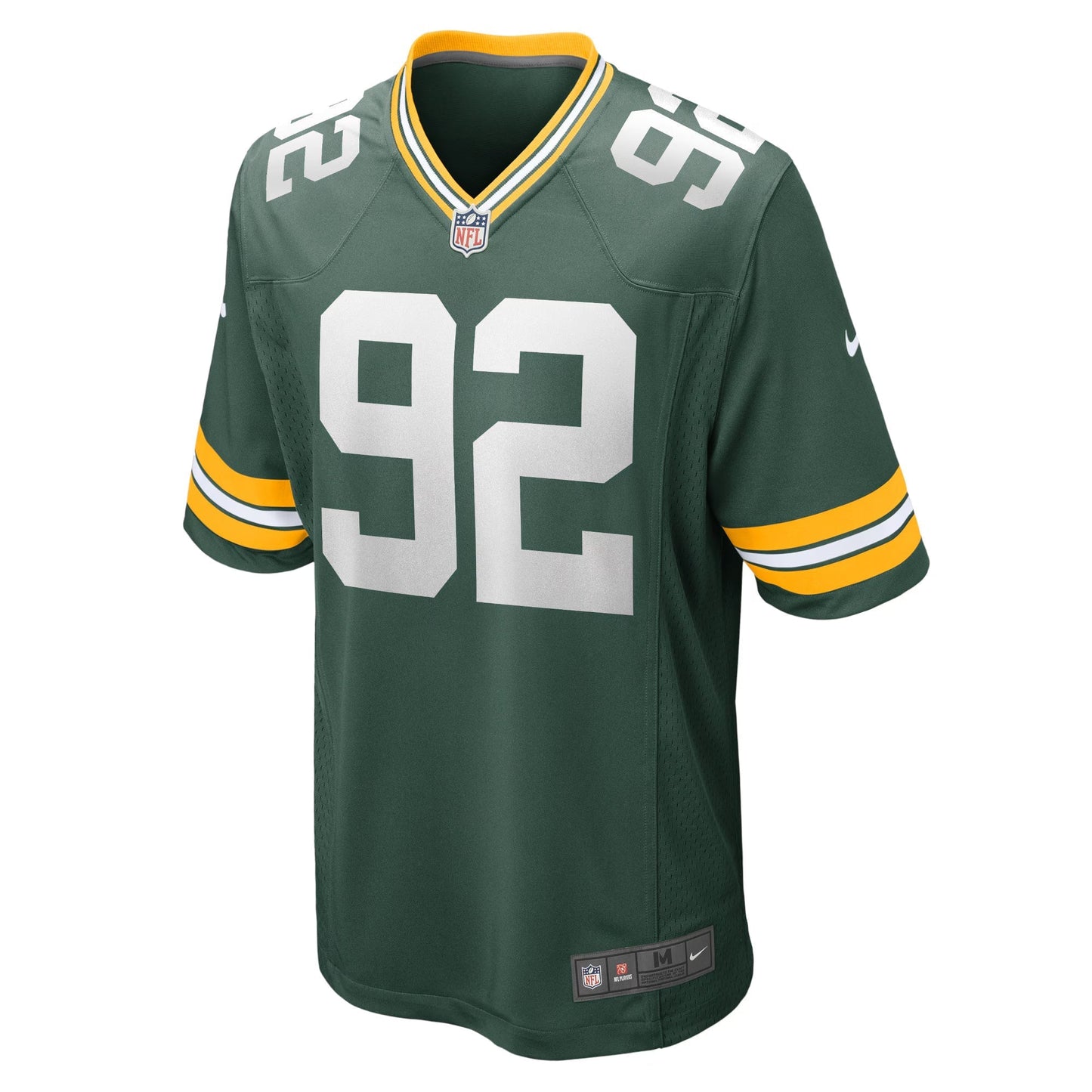 Green Bay Packers Reggie White Green Retired Player Game Jersey football jersey product view 2