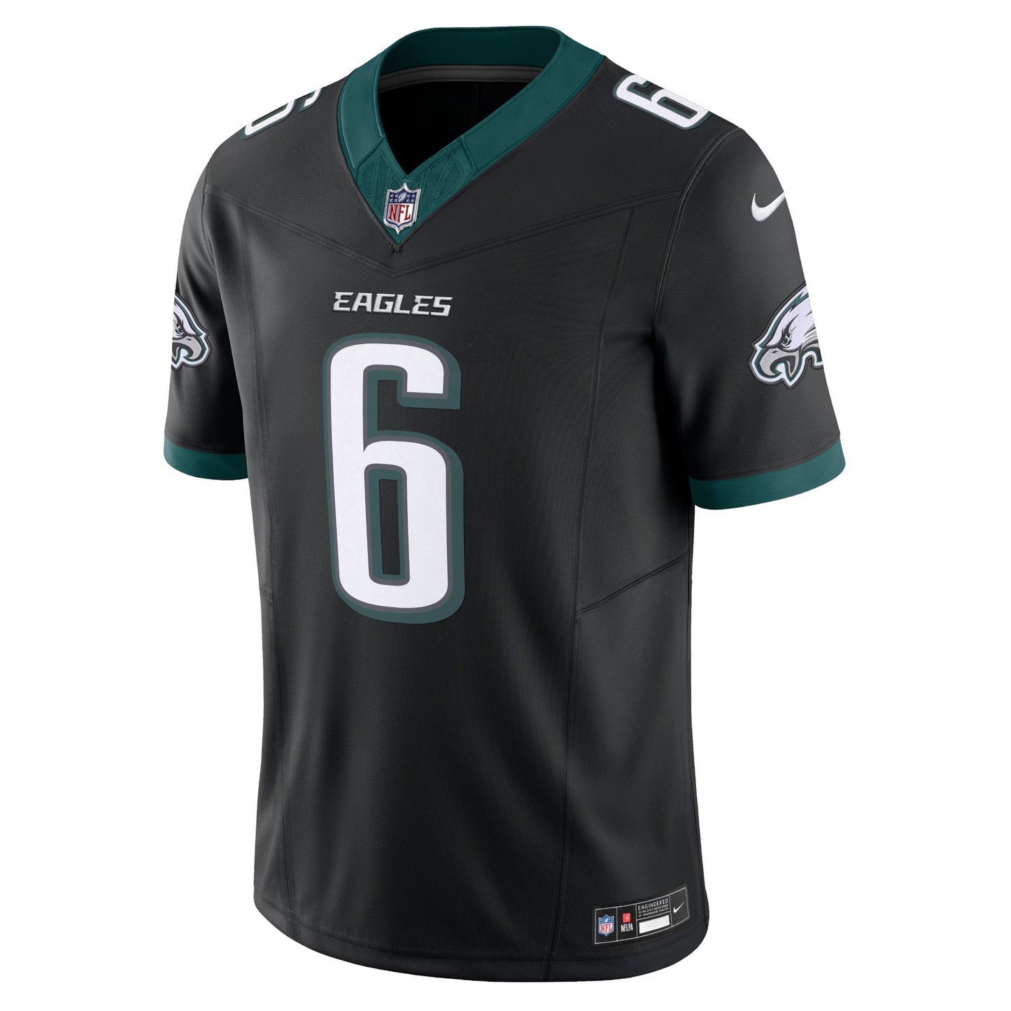Philadelphia Eagles DeVonta Smith Black Alternate Vapor F.U.S.E. Limited Jersey football jersey product view 1