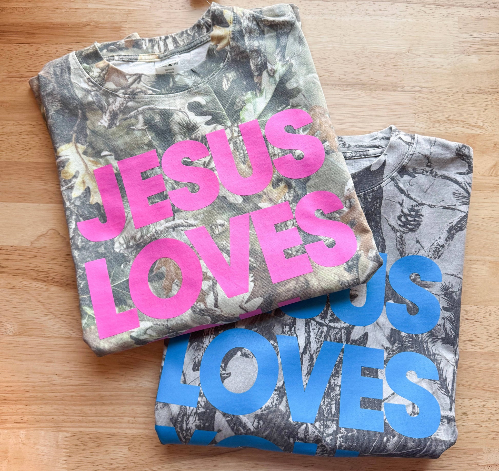 Jesus Loves You Camo Tee - SummerWestern Apparel Unisex T-shirt, Sweatshirt, Hoodie, Long Sleeve Tee - T-Shirt, Sweatshirt, Hoodie