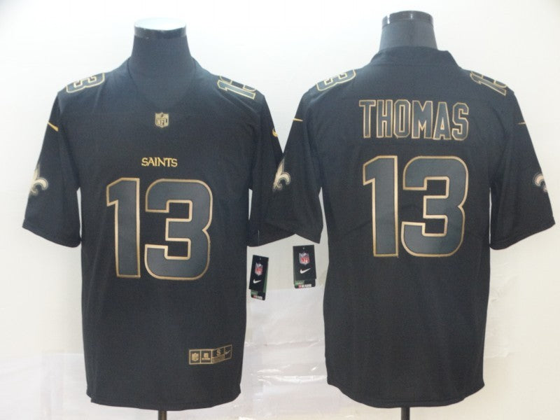 Men's New Orleans Saints Michael Thomas #13 Black Game Jersey1 football jersey product view 1
