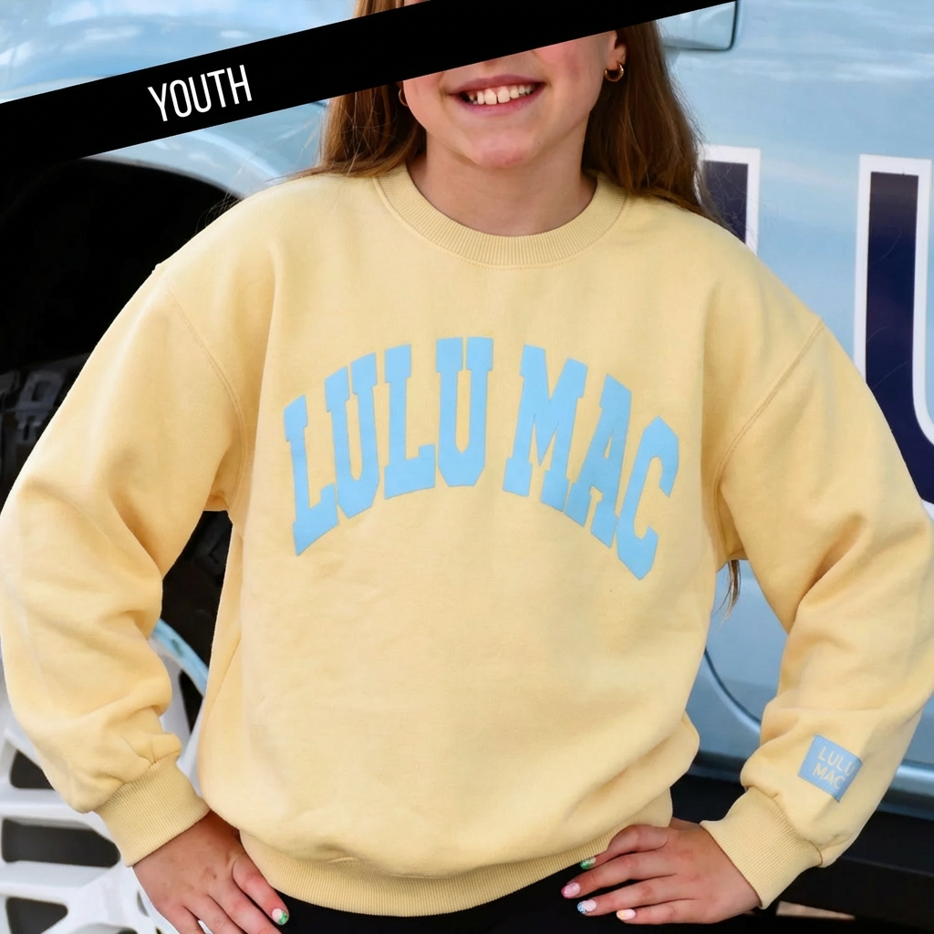 KD-SW-1007 Butter with Light Blue Puff Unisex T-shirt, Sweatshirt, Hoodie, Long Sleeve Tee - T-Shirt, Sweatshirt, Hoodie