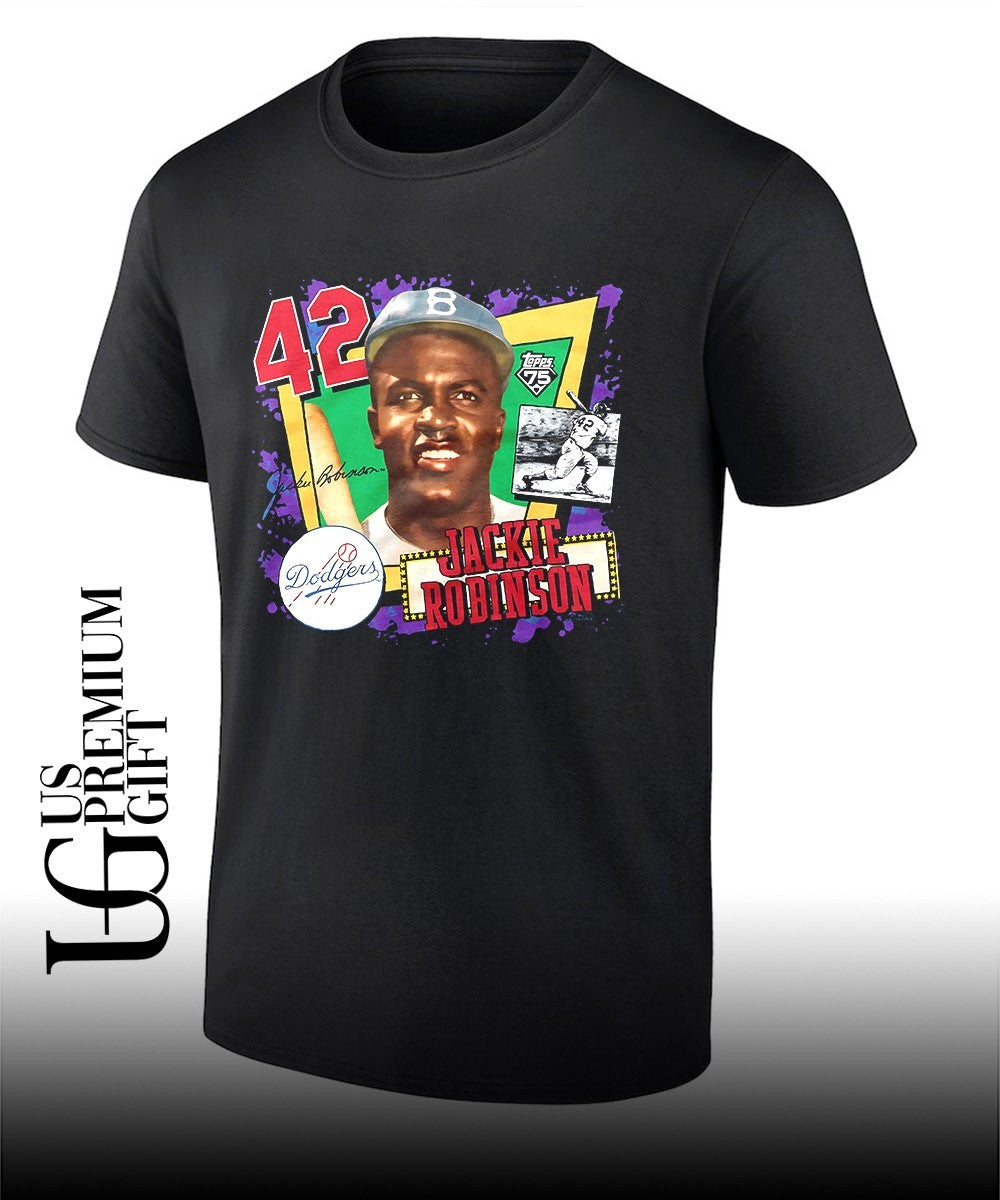 Jackie Robinson Los Angeles Dodgers baseball vintage shirt Unisex T-shirt, Sweatshirt, Hoodie, Long Sleeve Tee - T-Shirt, Sweatshirt, Hoodie