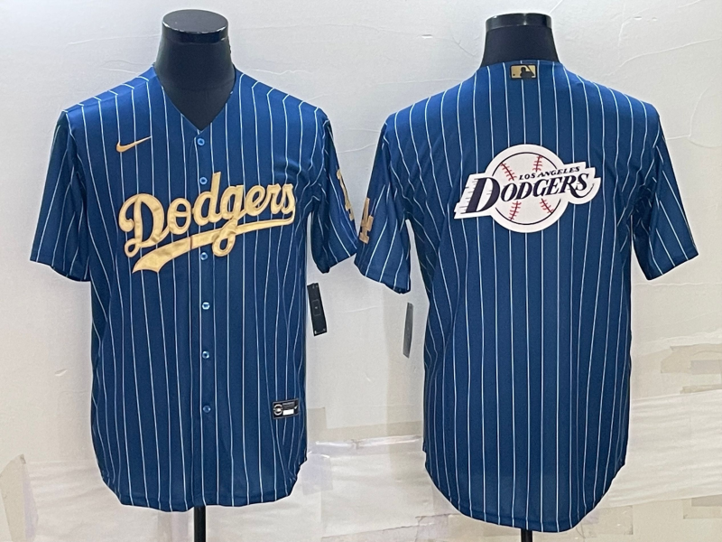 Men's Los Angeles Dodgers Royal Alternate Replica Player Name Jersey baseball jersey product view 1