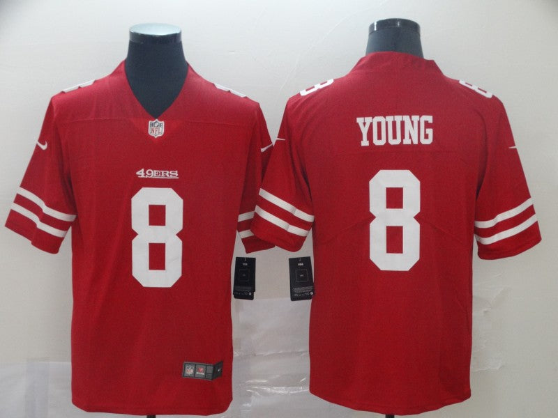 Men's San Francisco 49ers Steve Young Red Game Jersey football jersey product view 1