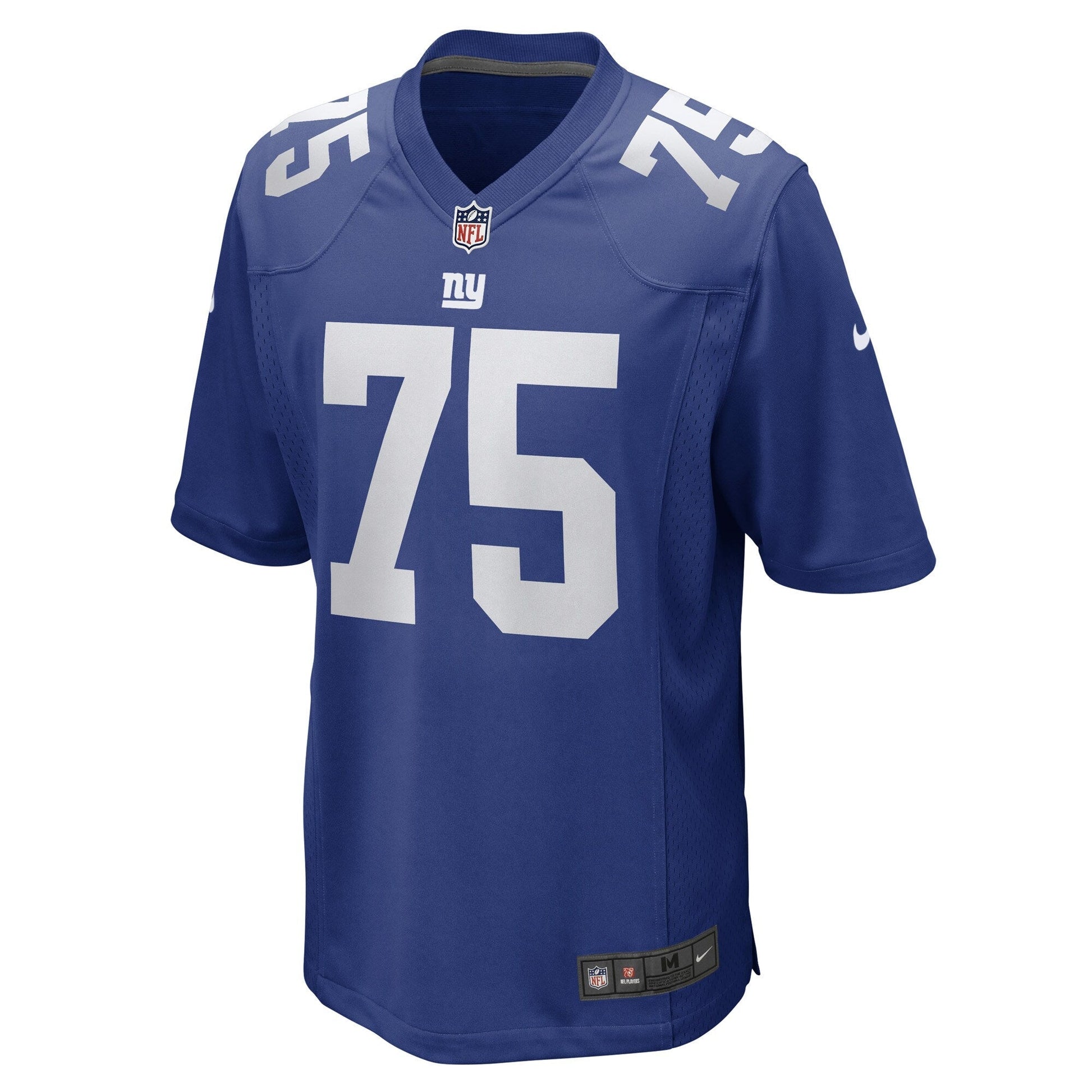 Joshua Ezeudu New York Giants Game Jersey - Royal football jersey product view 2