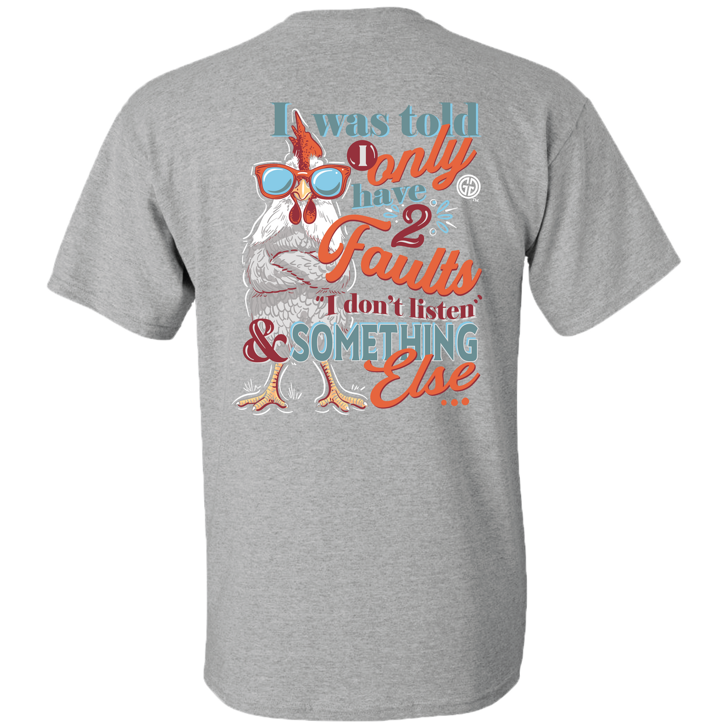 2751 Two Faults-Sports Grey Unisex T-shirt, Sweatshirt, Hoodie, Long Sleeve Tee - T-Shirt, Sweatshirt, Hoodie