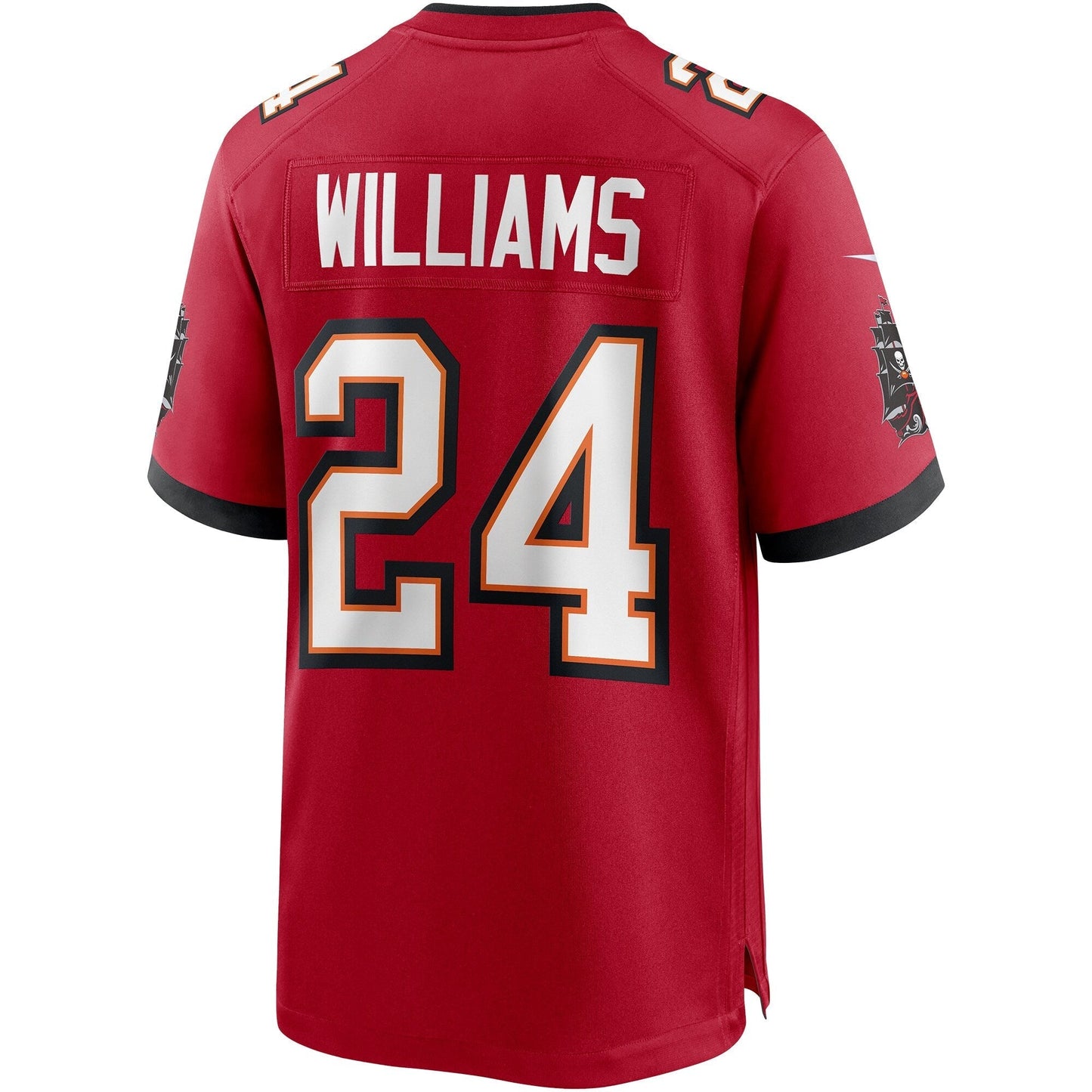 Cadillac Williams Tampa Bay Buccaneers Game Retired Jersey - Red football jersey product view 3