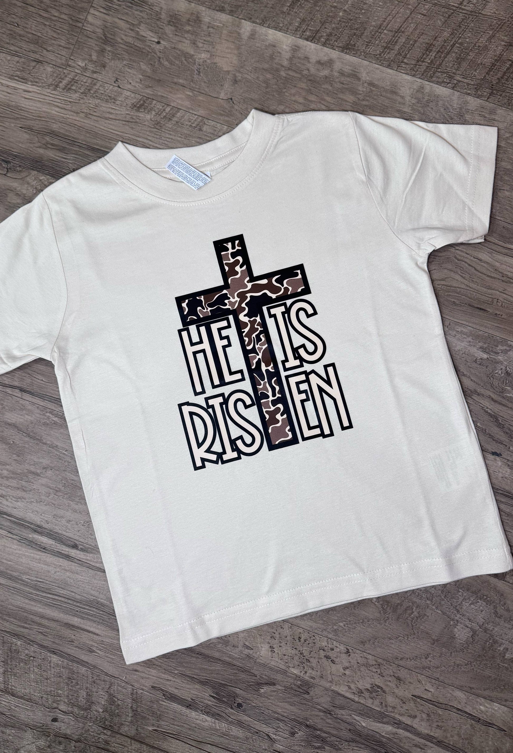He Is Risen Toddler/Youth Tee Unisex T-shirt, Sweatshirt, Hoodie, Long Sleeve Tee - T-Shirt, Sweatshirt, Hoodie