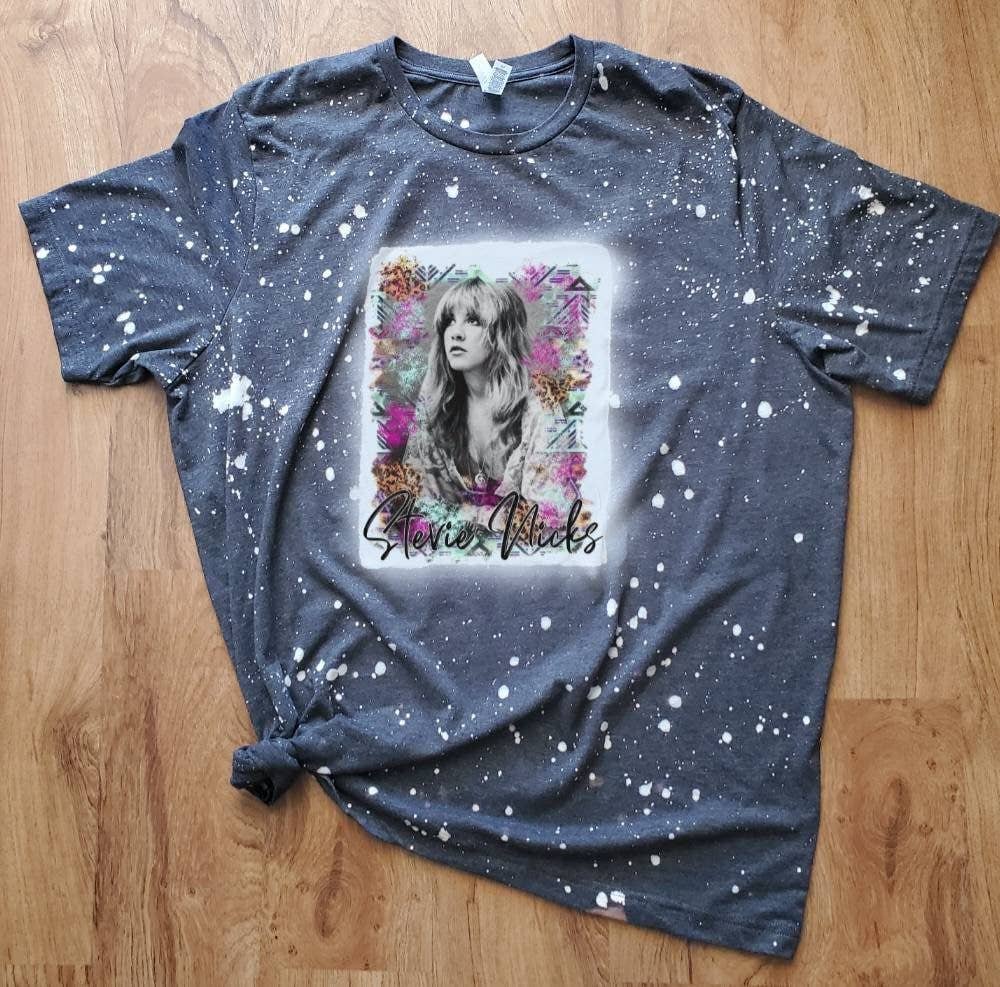 Stevie Nicks Bleached Graphic Tee Unisex T-shirt, Sweatshirt, Hoodie, Long Sleeve Tee - T-Shirt, Sweatshirt, Hoodie