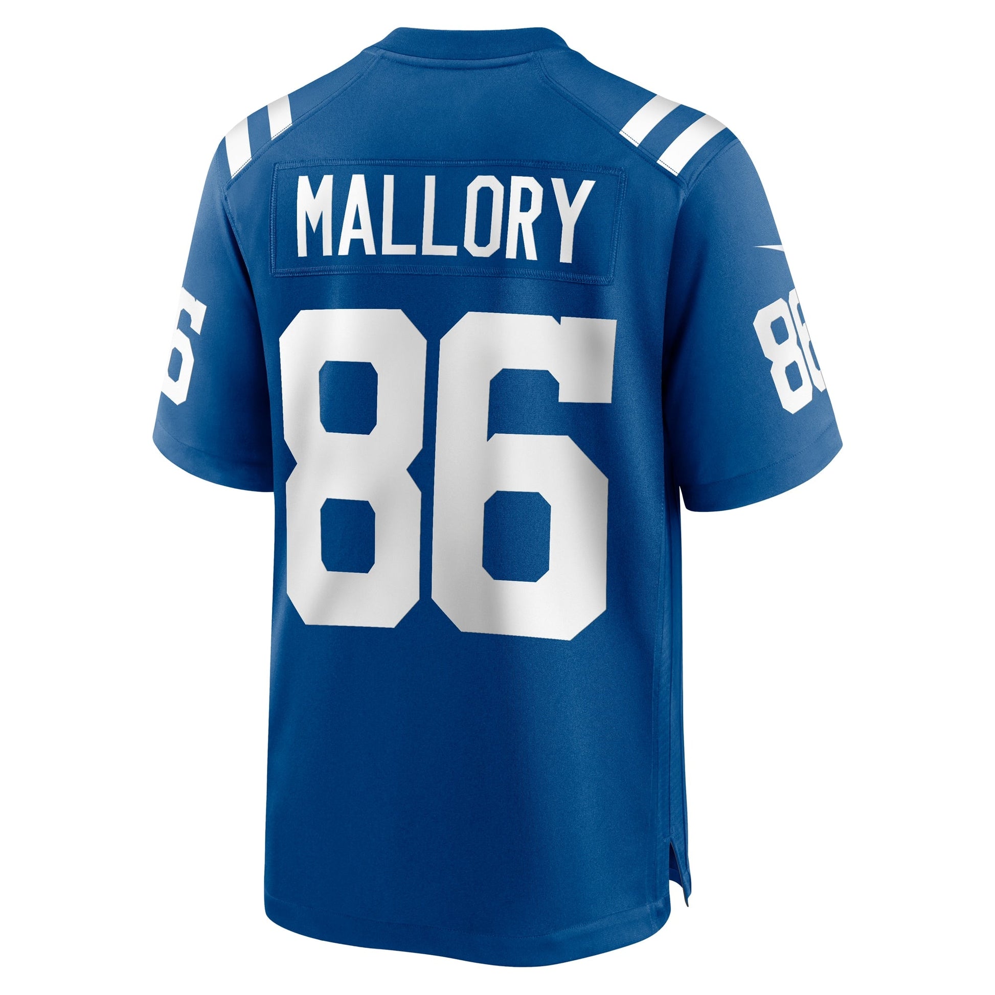 Will Mallory Indianapolis Colts Team Game Jersey - Royal football jersey product view 3