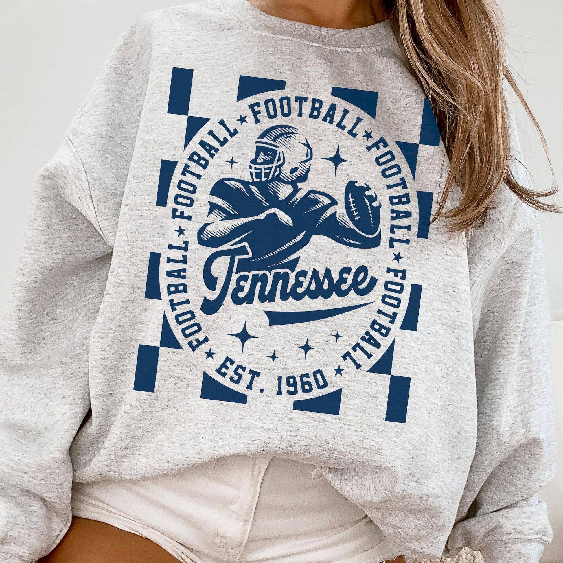 Vintage Tennessee Titans Fan Sweatshirt - Football Crewneck Unisex T-shirt, Sweatshirt, Hoodie, Long Sleeve Tee - T-Shirt, Sweatshirt, Hoodie