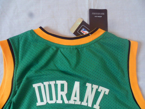 SuperSonics No. 35 Durant Green Retro Fan Edition New Fabric Jersey basketball jersey product view 3