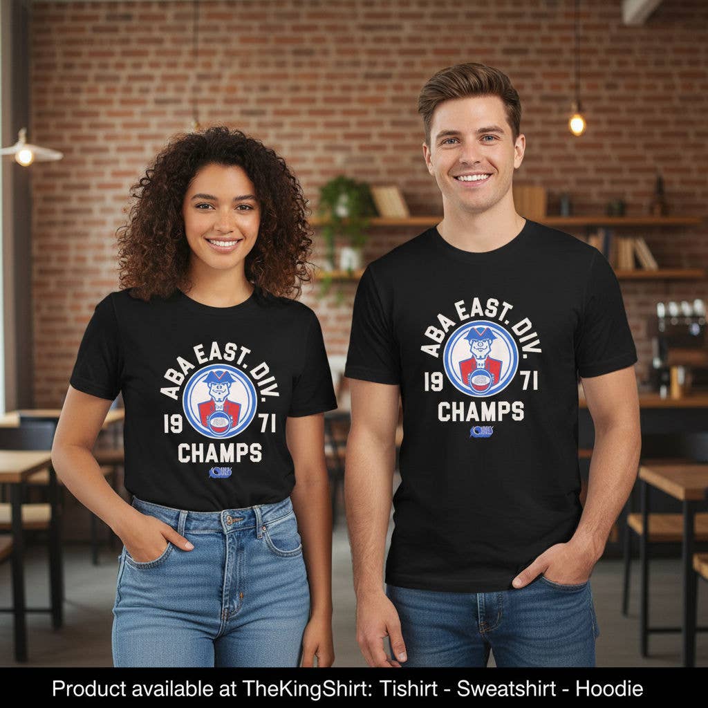 Virginia Squires 1971 Aba East Champs Tee Unisex T-shirt, Sweatshirt, Hoodie, Long Sleeve Tee - T-Shirt, Sweatshirt, Hoodie