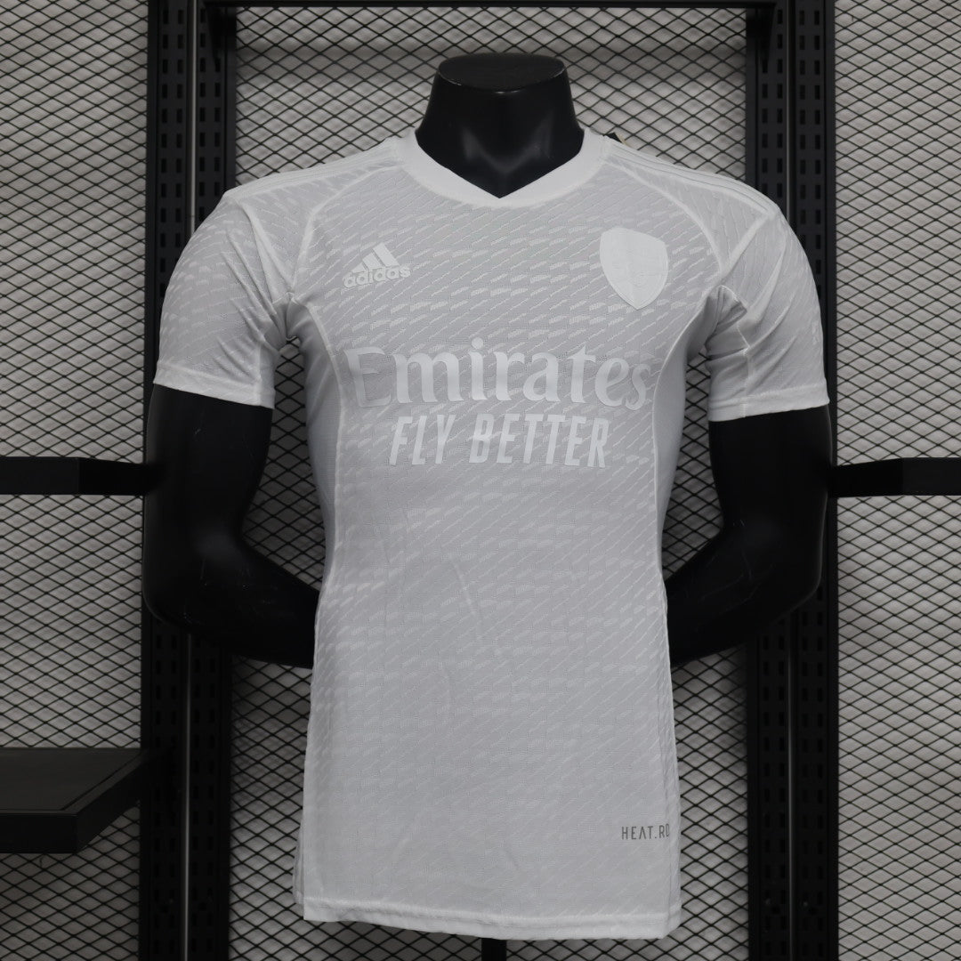 24 Arsenal White Player Edition Jersey sports jersey product view 1